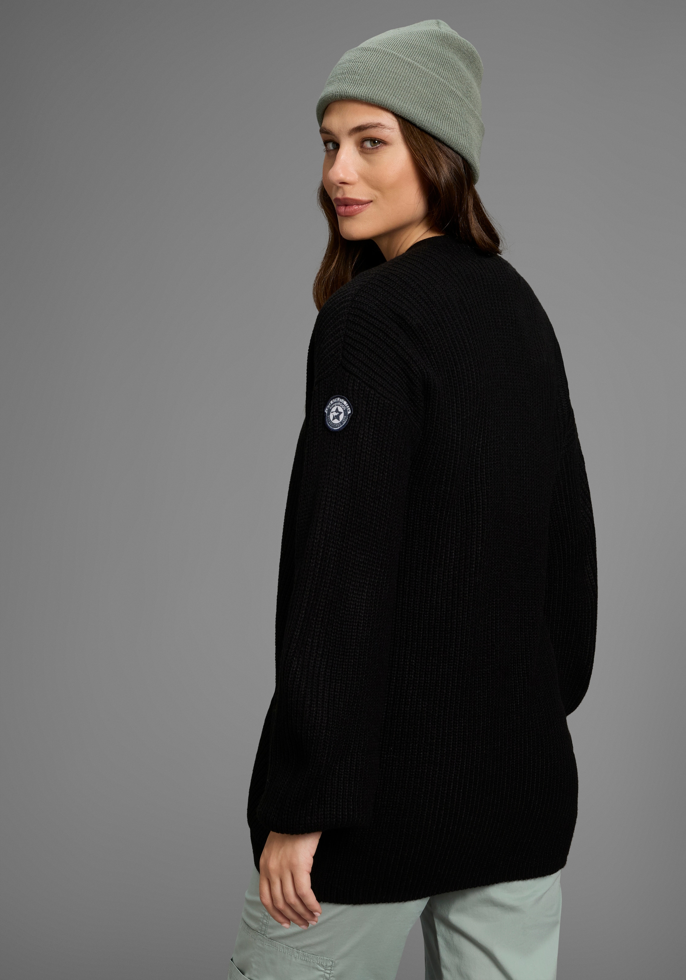 KangaROOS Strickjacke aus kuscheligem Strick