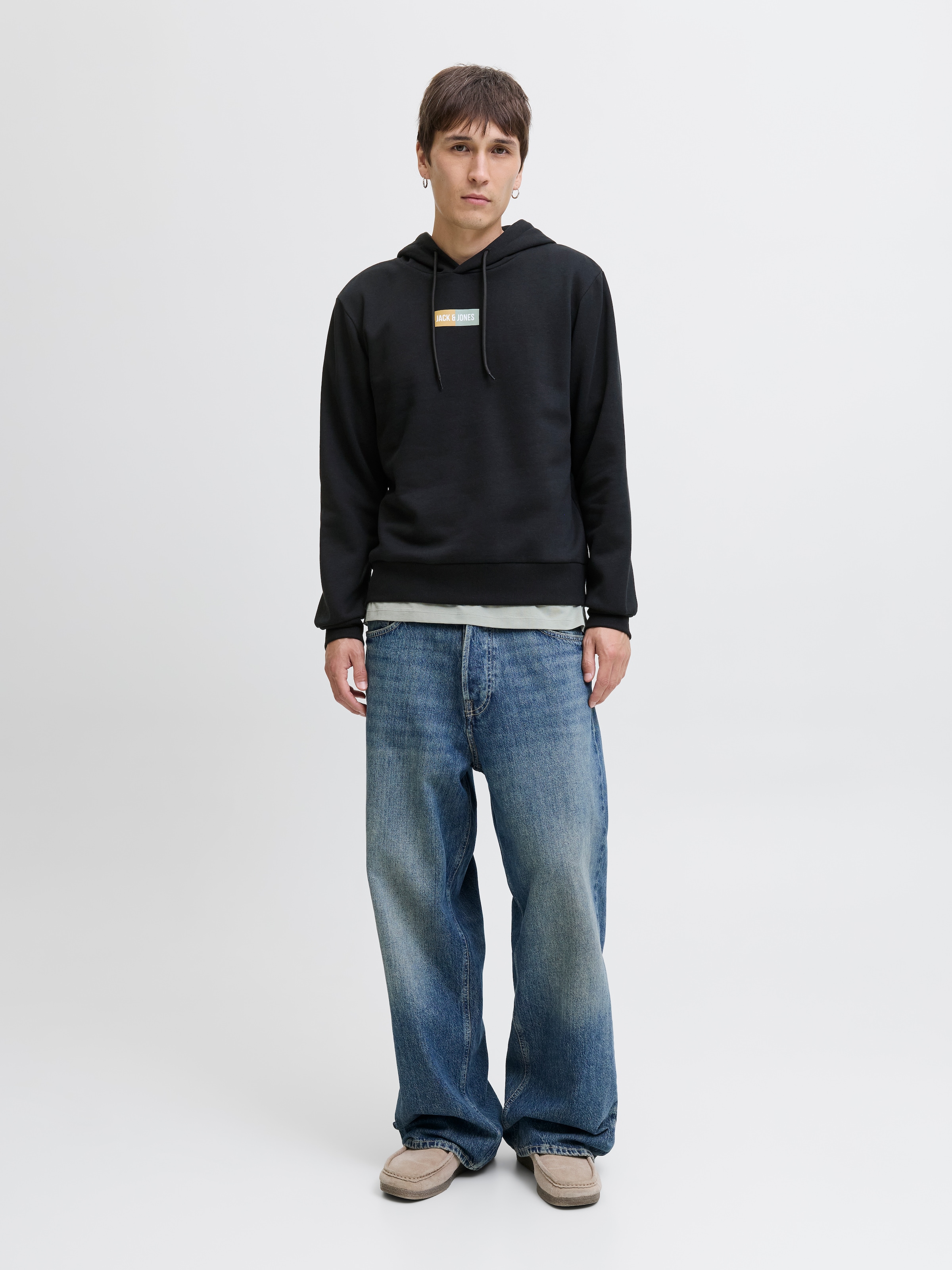 Jack & Jones Kapuzensweatshirt »JJPAN SWEAT HOOD«
