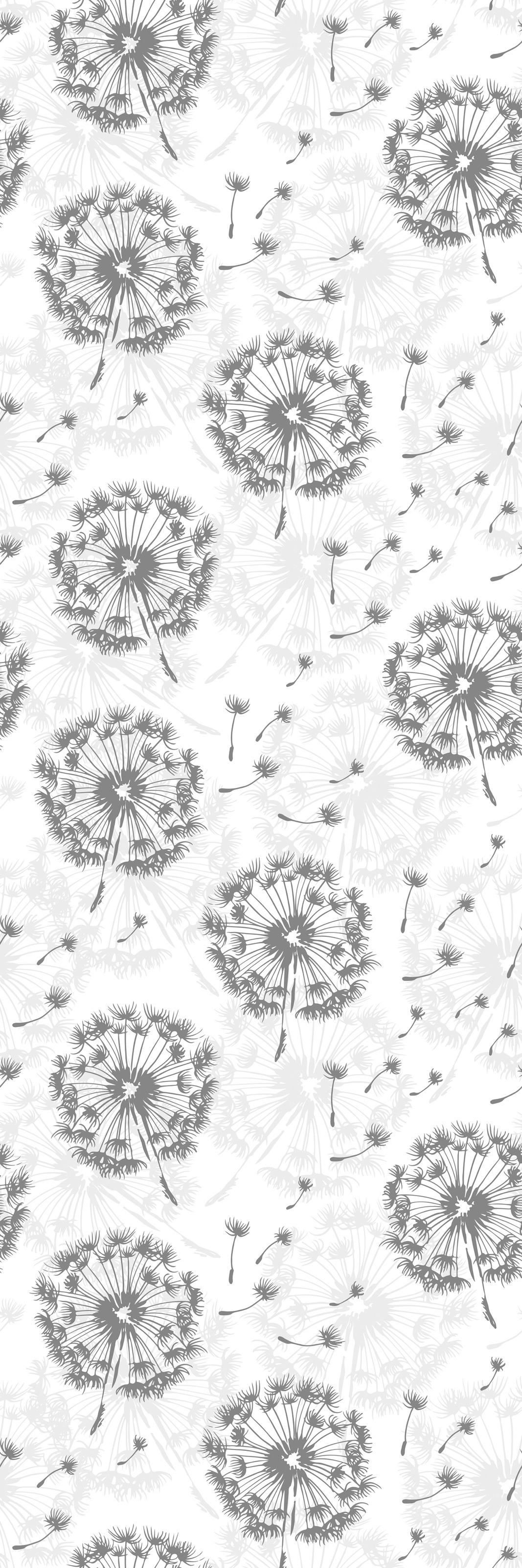 Image of queence Vinyltapete "Othio" Motiv bedruckt botanisch floral gemustert natürlich glatt 90x250cm, selbstklebend, kinderleichte Anbringung, Sticker