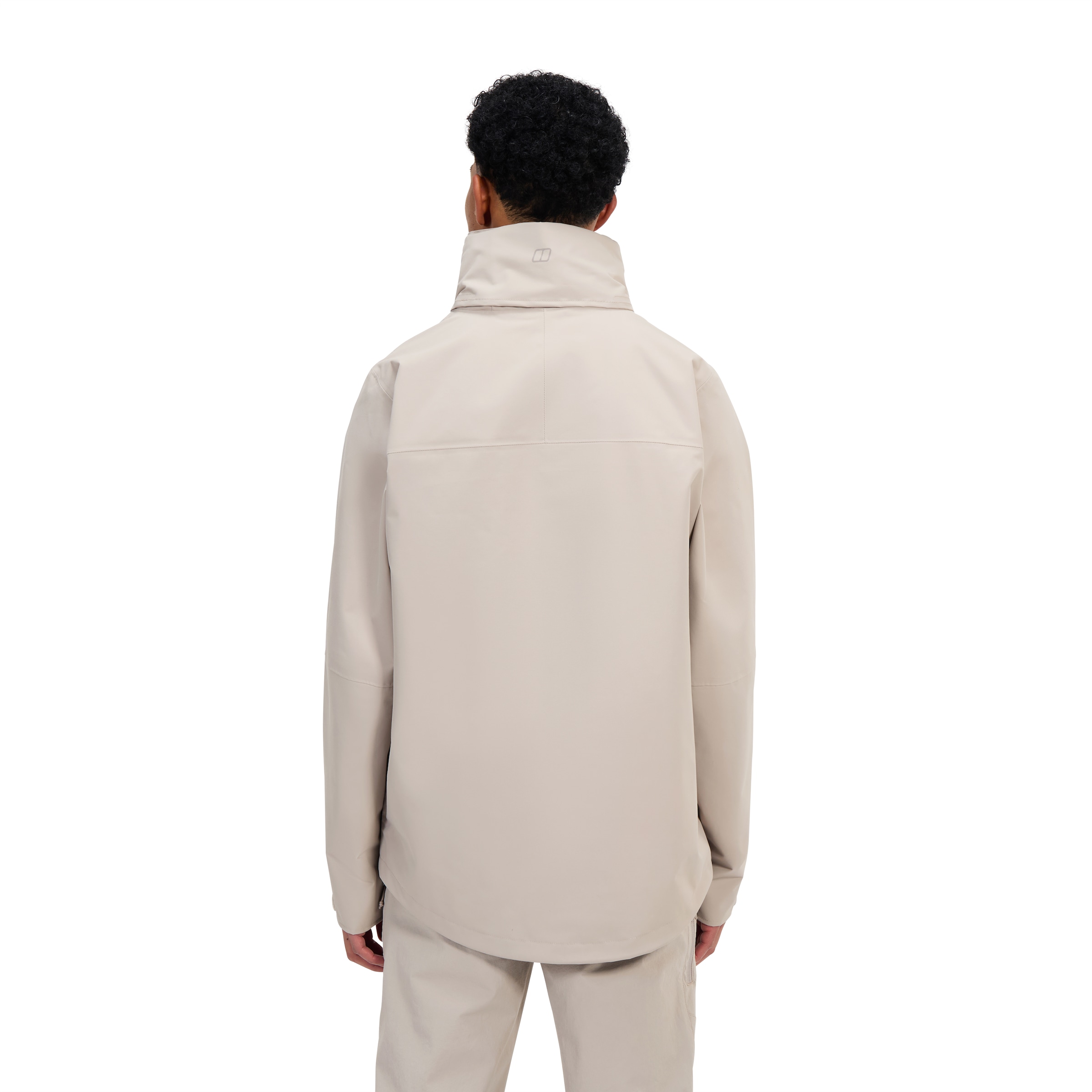 Berghaus Veste softshell »RG ALPHA 2.0 SHELL JKT AM« mit einrollbarer Kapuze, wasserdicht, atmungsaktiv