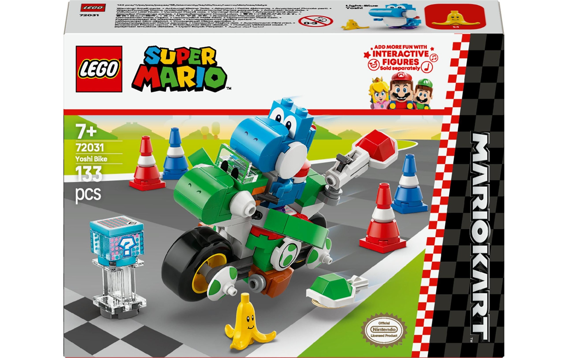 LEGO® Briques de jeu »Super Mario Mario Kart – Yoshi-Bike 72031«