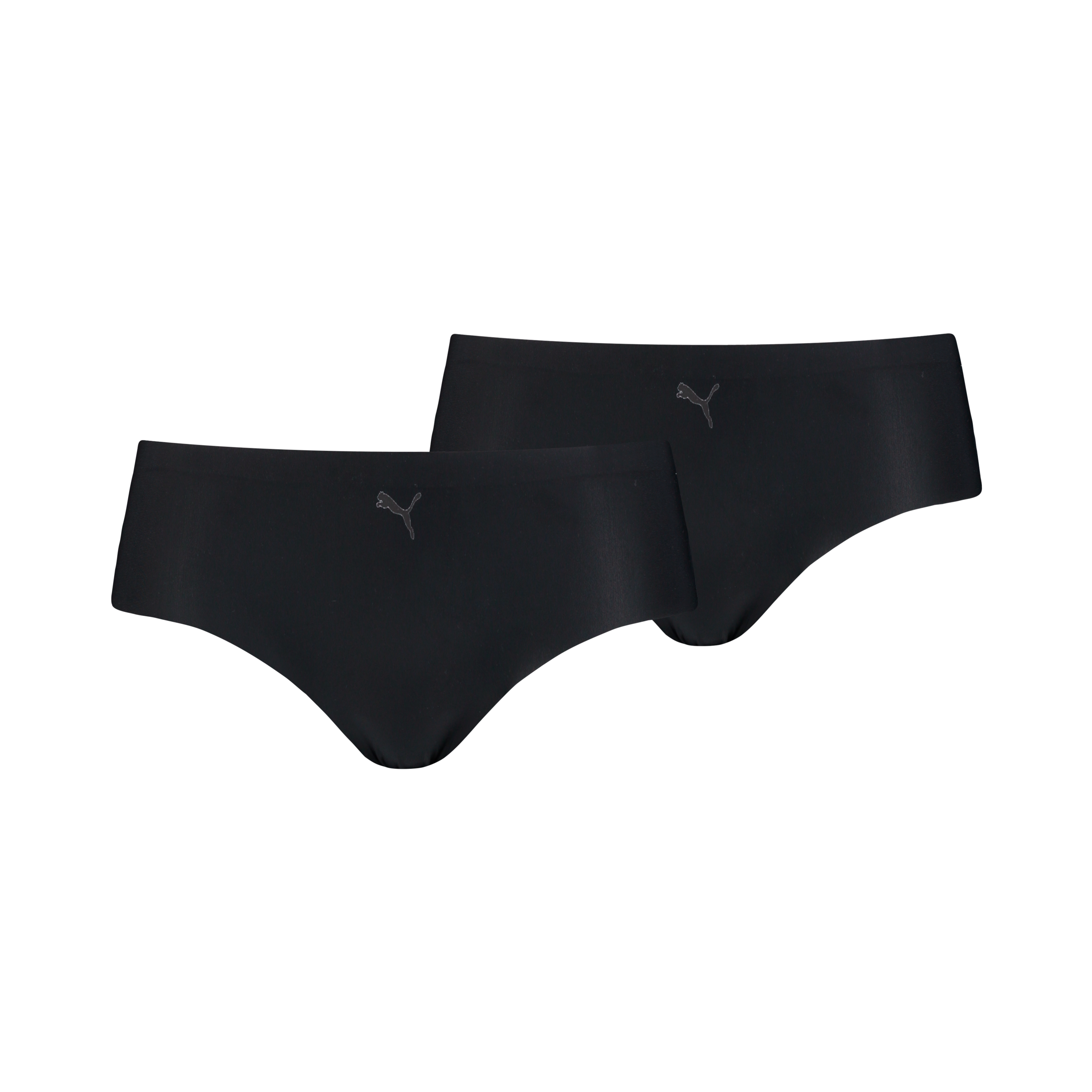PUMA Hipster »PUMA WOMEN SEAMLESS HIPSTER«, (2er Pack), nahtlose Ränder, mittlere Bundhöhe, unsichtbarer Look