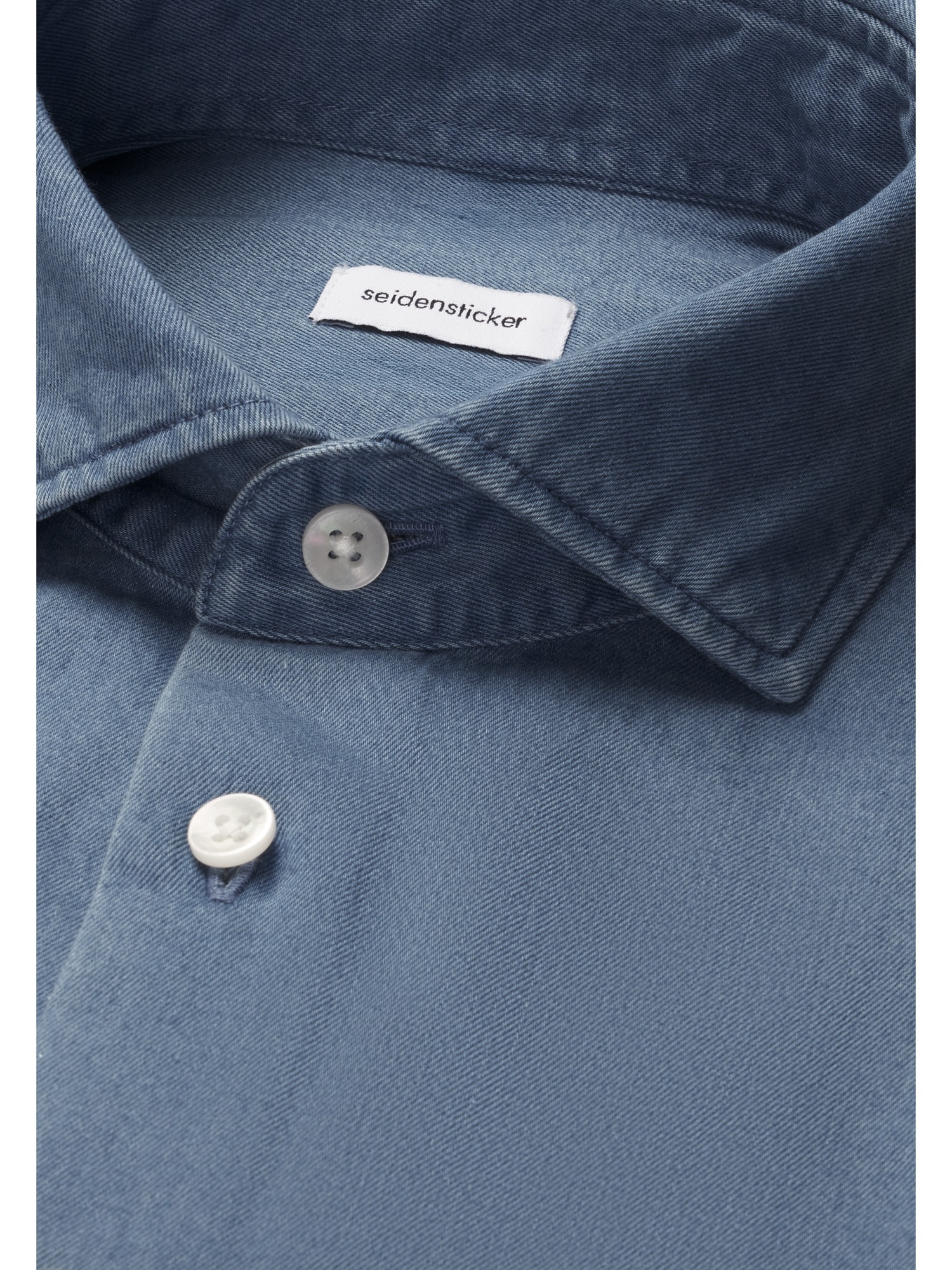 seidensticker Chemise en jean col Kent classique 1/1 en denim