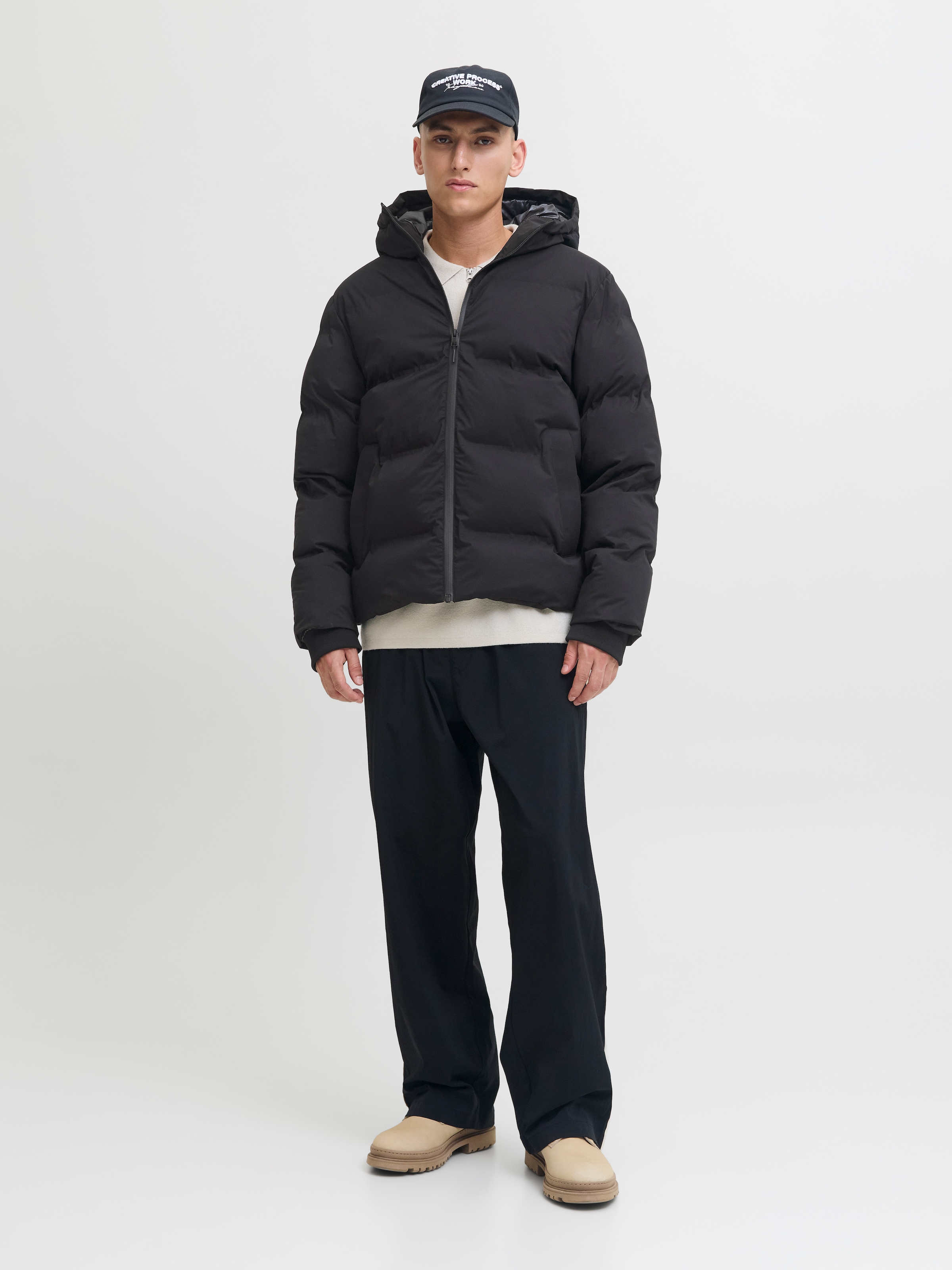 Jack & Jones Veste matelassée »JJKAITO PUFFER JACKET BF« mit Kapuze