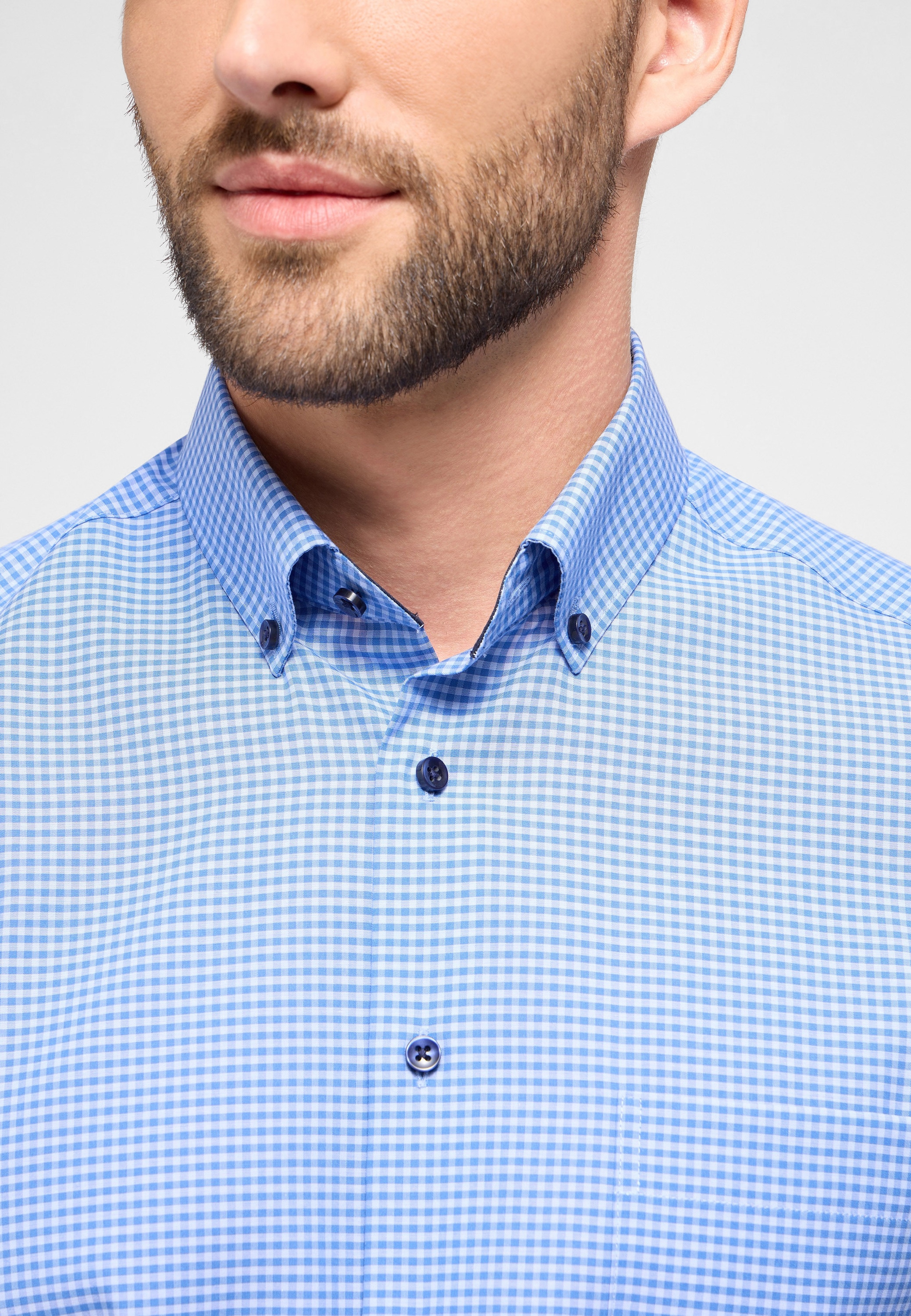 Eterna Kurzarmhemd »MODERN FIT«, NON IRON (bügelfrei)