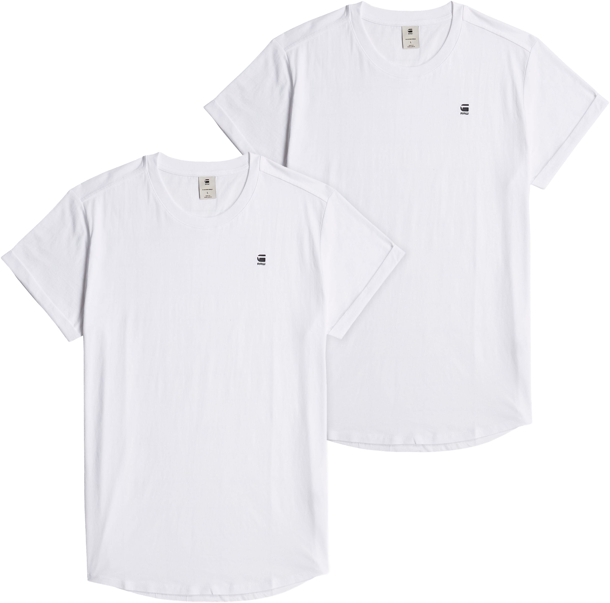 G-STAR T-shirt »Lash 2er Pack« Packung, 2 cuis aus Baumwolle