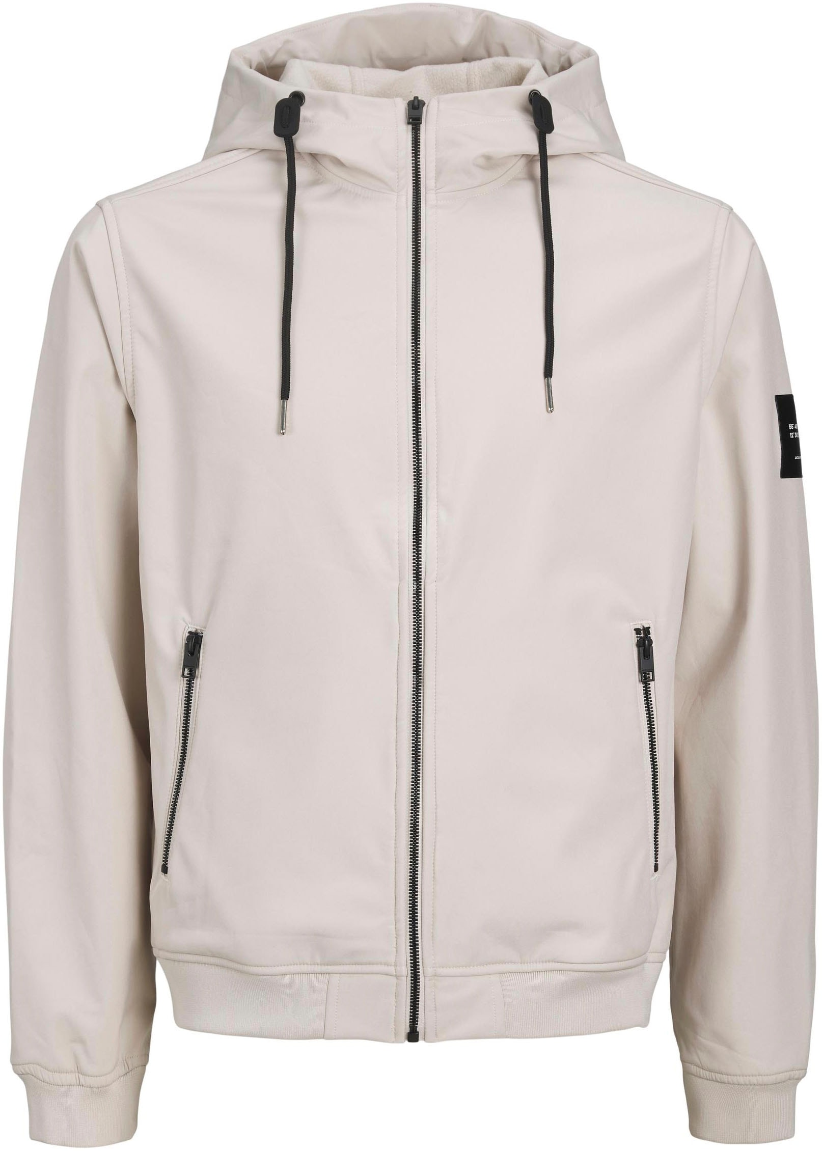 Jack & Jones Softshelljacke »JJEBASIC SOFTSHELL HOOD NOOS«, mit Kapuze