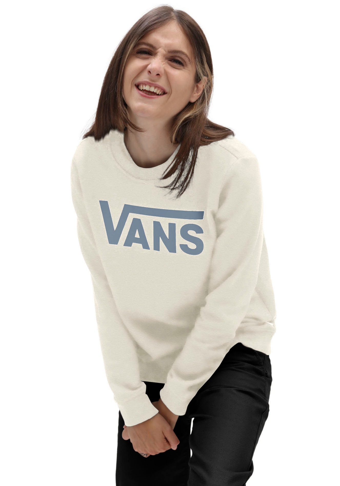 Vans Sweatshirt »CLASSIC V BFF CREW CLASSIC«, mit Logodruck im Sale-Vans 1