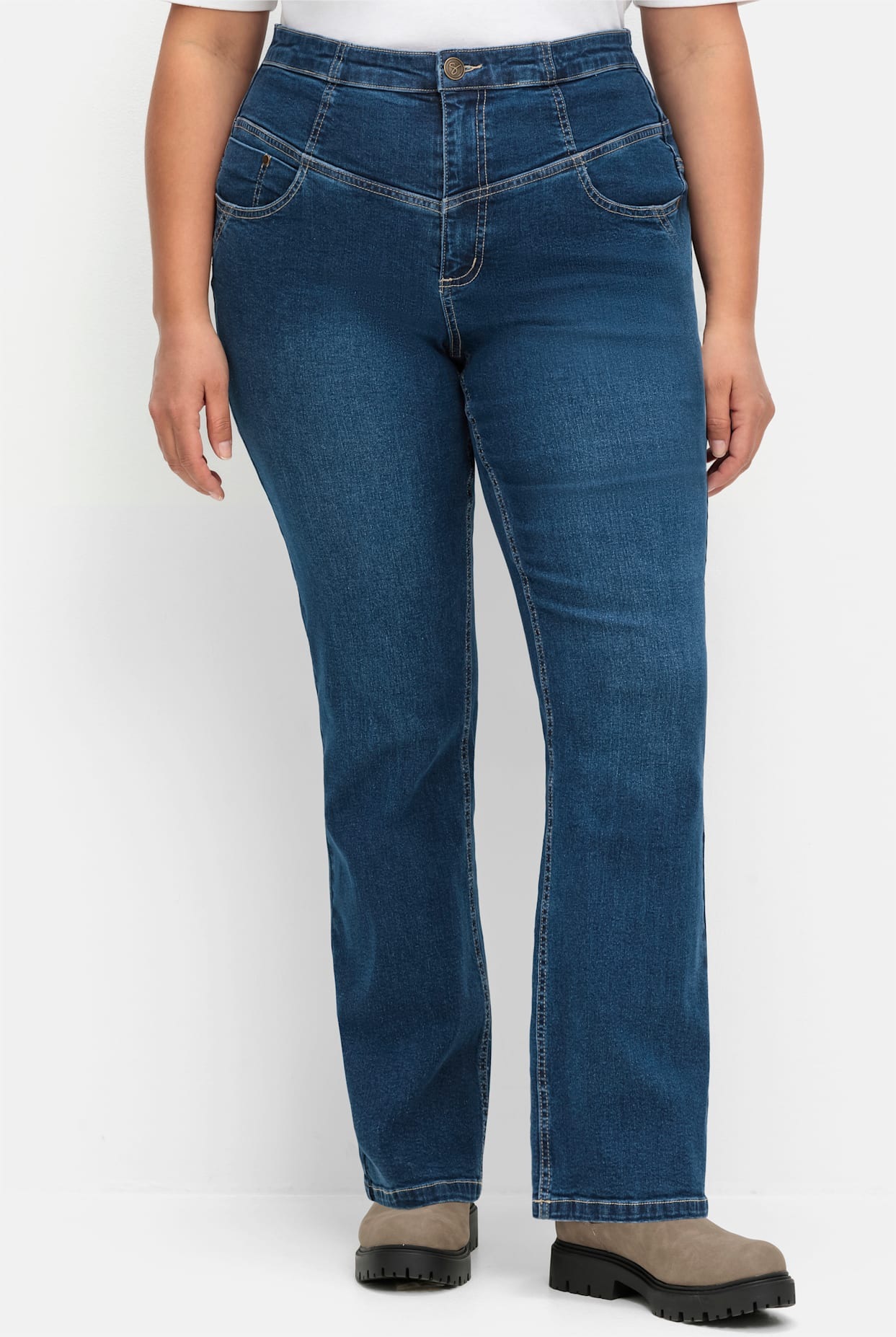Sheego Stretch-Jeans, (1 tlg.)