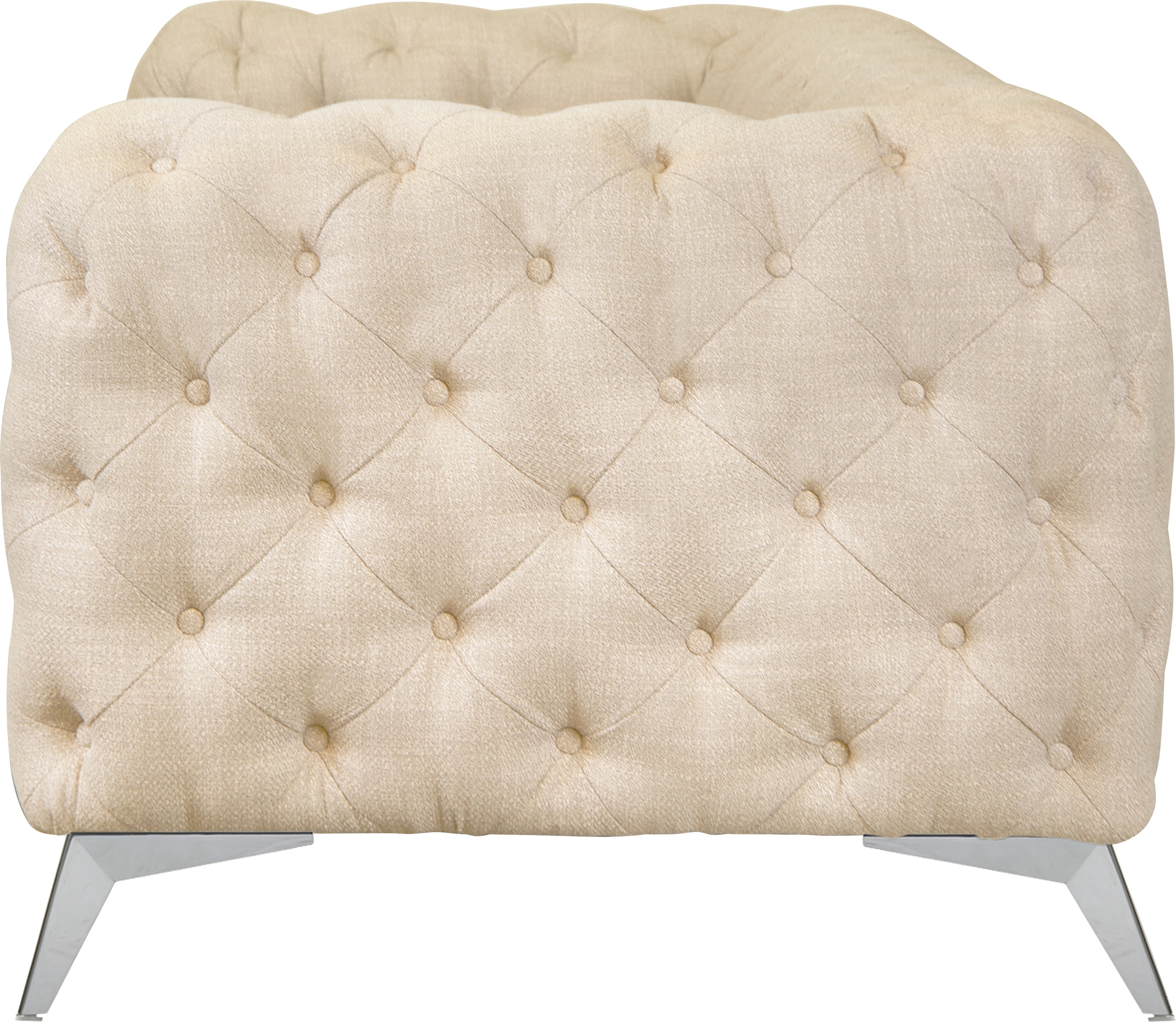 Home affaire Canapé Chesterfield »Glynis« aufwändige Knopfheftung, moderne Chesterfield Optik, Fussfarbe wählbar