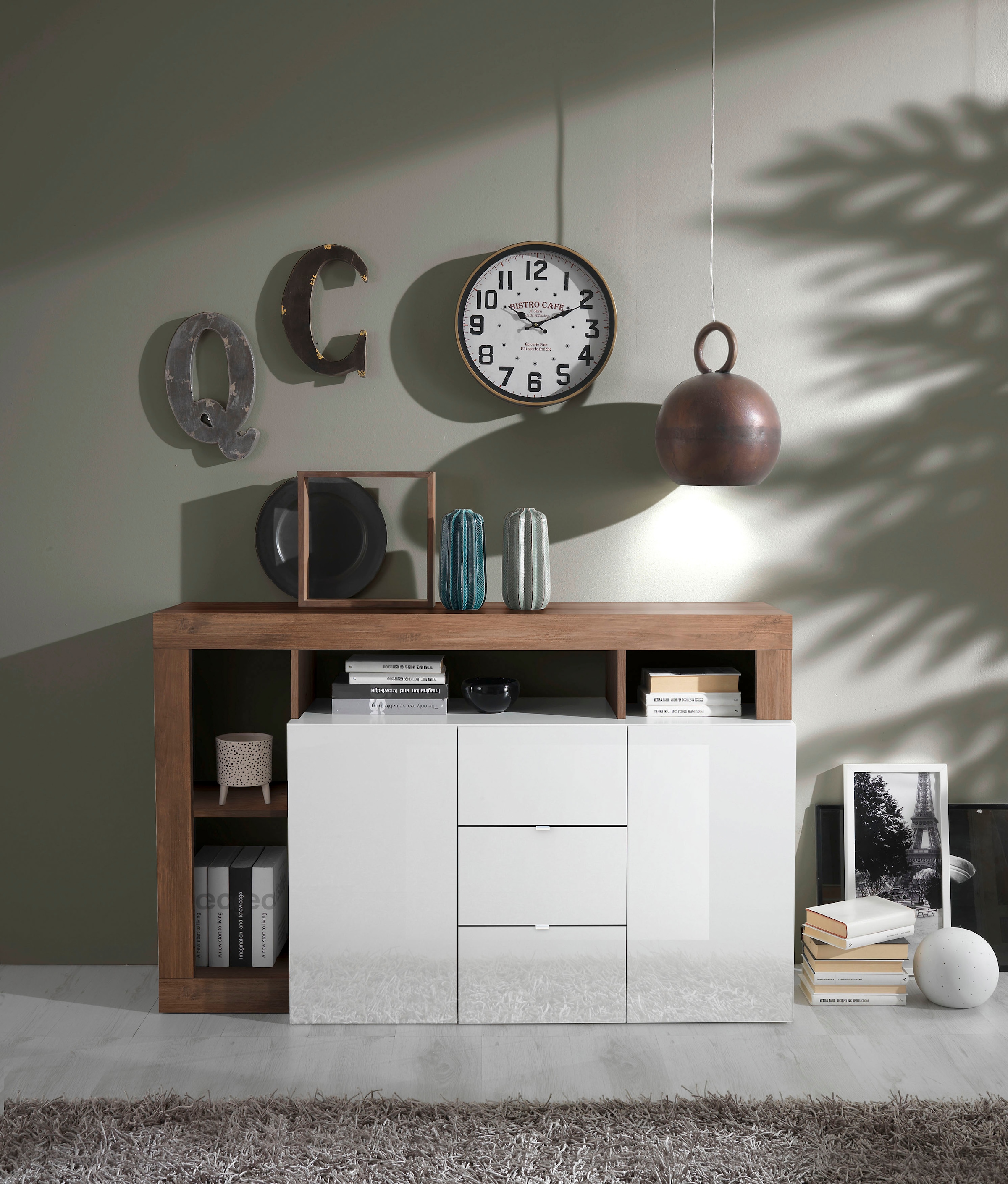 LC INOSIGN Sideboard »Hamburg«, Breite 146 cm