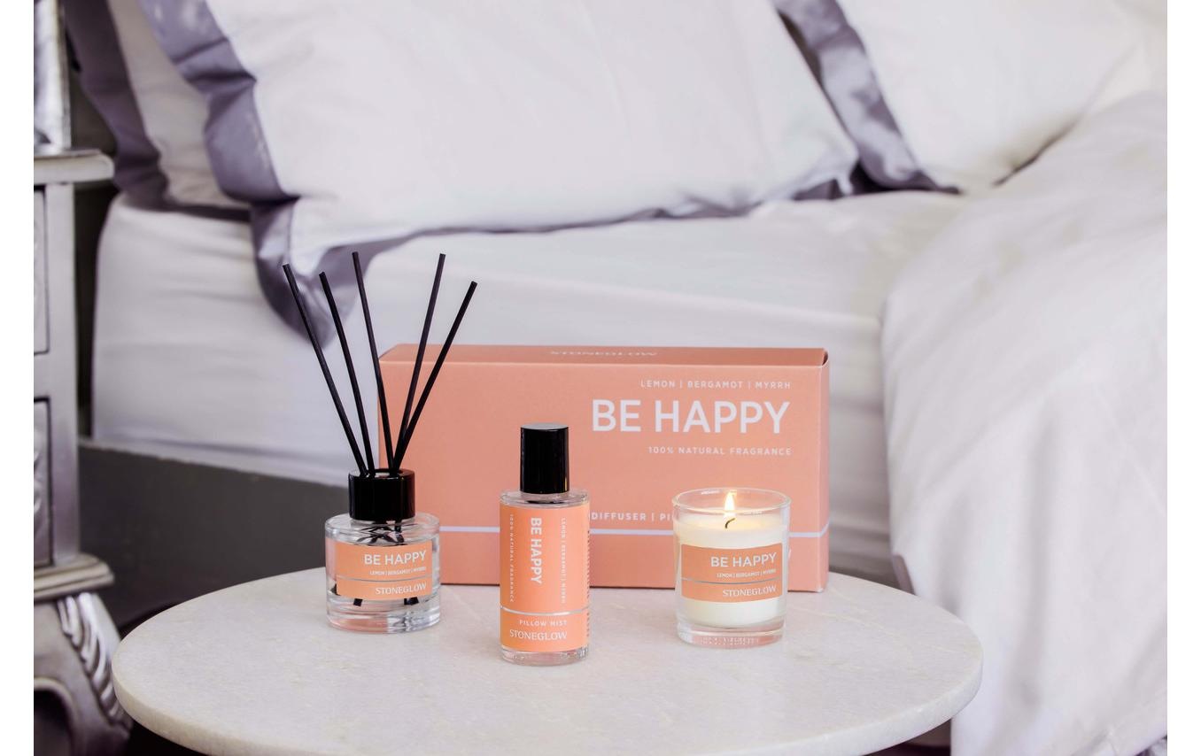 Stoneglow Raumduft »Be Happy 3-teilig, 50 ml«