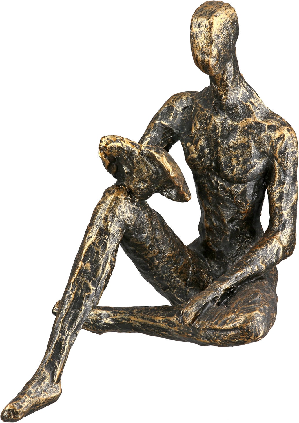 Image of GILDE Skulptur "Skulptur Person Reading"
