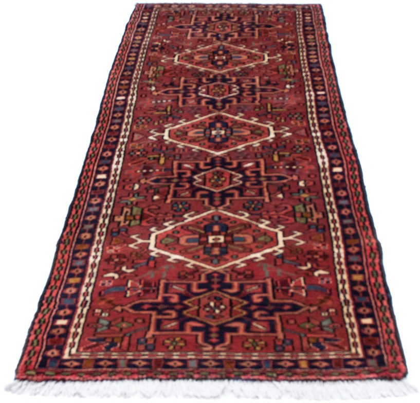 Image of morgenland Orientteppich »Perser - Nomadic - 210 x 80 cm - dunkelrot«, rechteckig, 10 mm Höhe, Wohnzimmer, Handgeknüpft, Einzelstück mit Zertifikat bei Ackermann Versand Schweiz