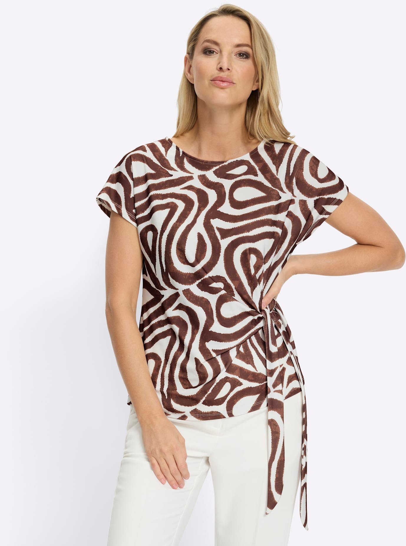 heine T-shirt à manches courtes »Druck-Shirt« 1 pièces