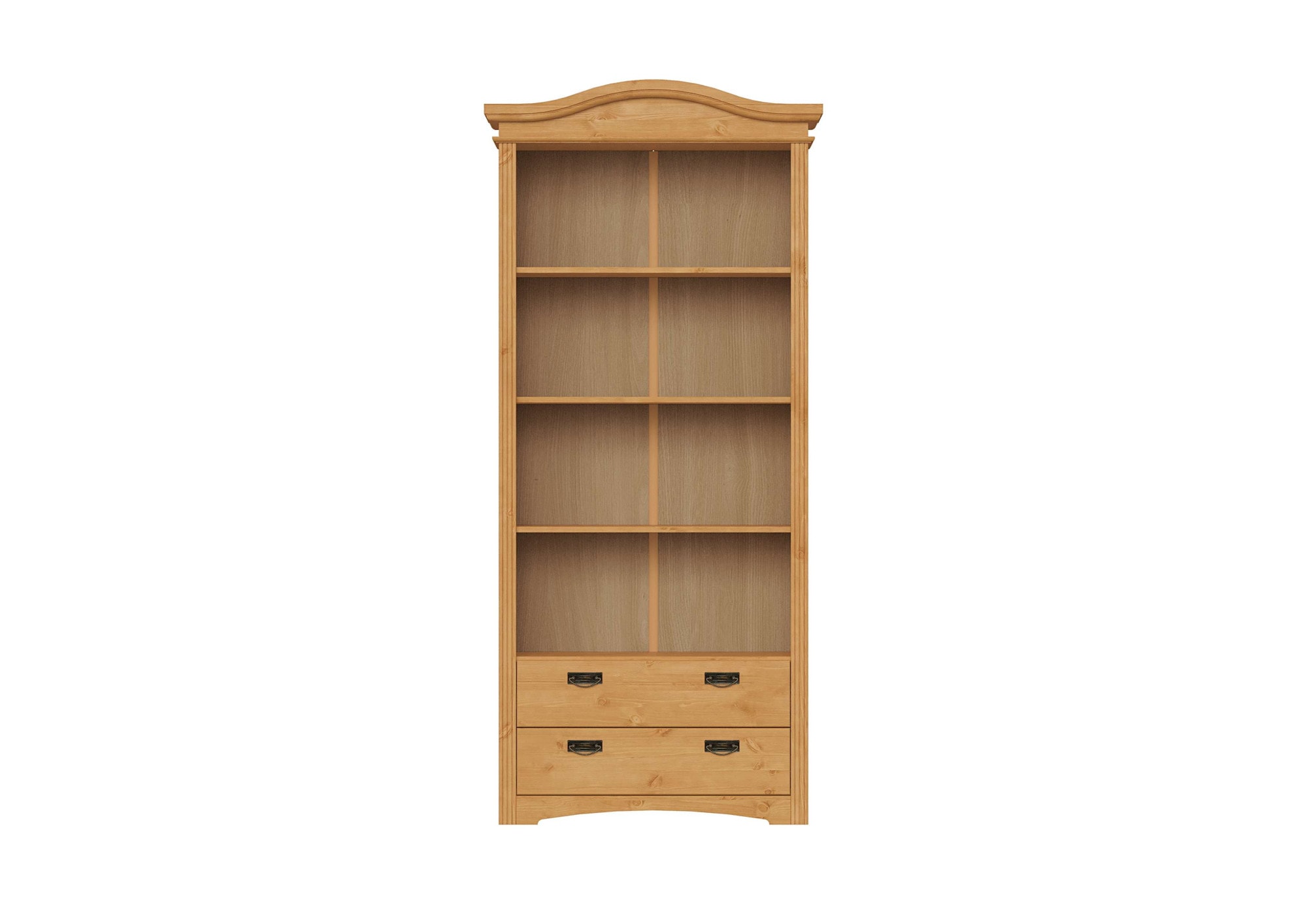 Home affaire Regal »Konrad, Standregal, Bücherregal, Stauraum«, aus massiver Kiefer, Breite 94 cm, Höhe 208 cm, mit Schubladen, FSC®