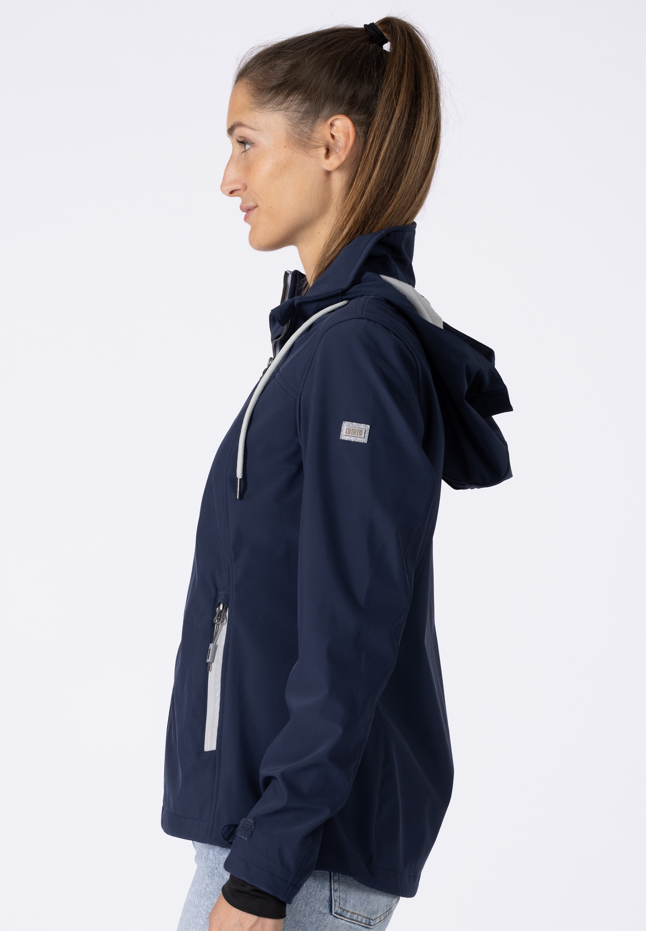 DEPROC Active Veste softshell »DECORAH PEAK V WOMEN« mit abnehmbarer Kapuze