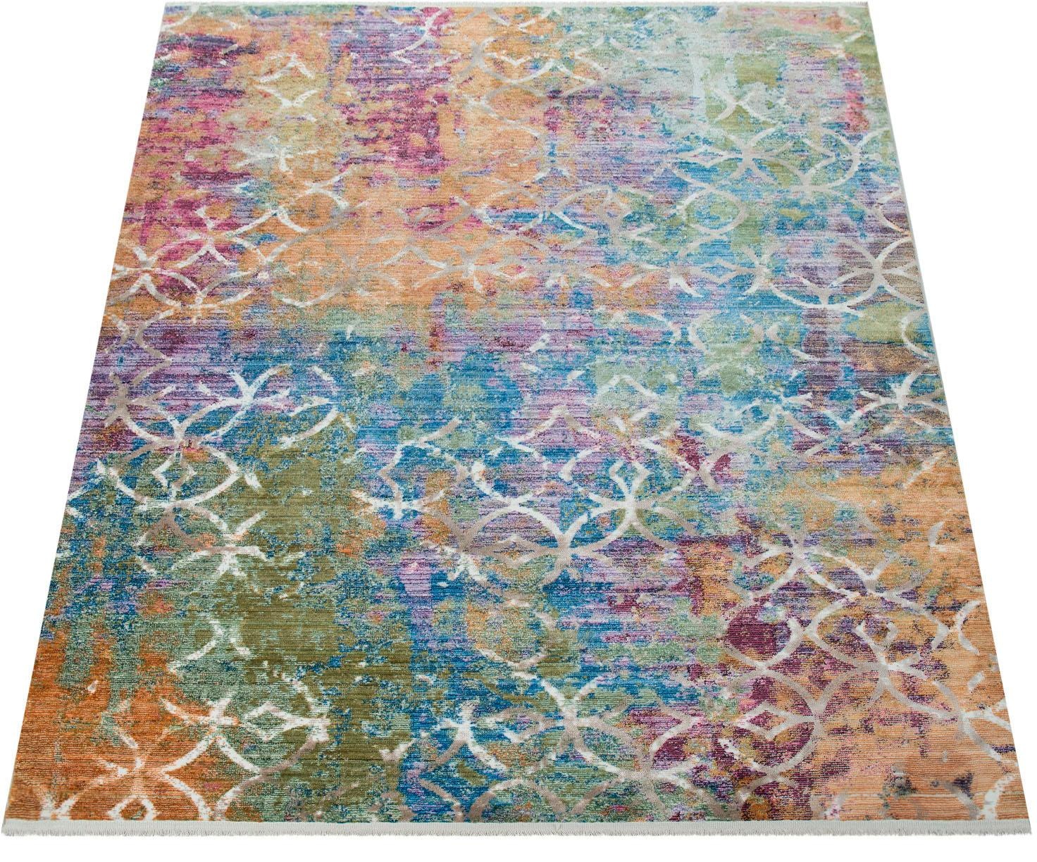 Image of Paco Home Teppich »Picta 113«, rechteckig, 12 mm Höhe, Vintage Design, Wohnzimmer bei Ackermann Versand Schweiz