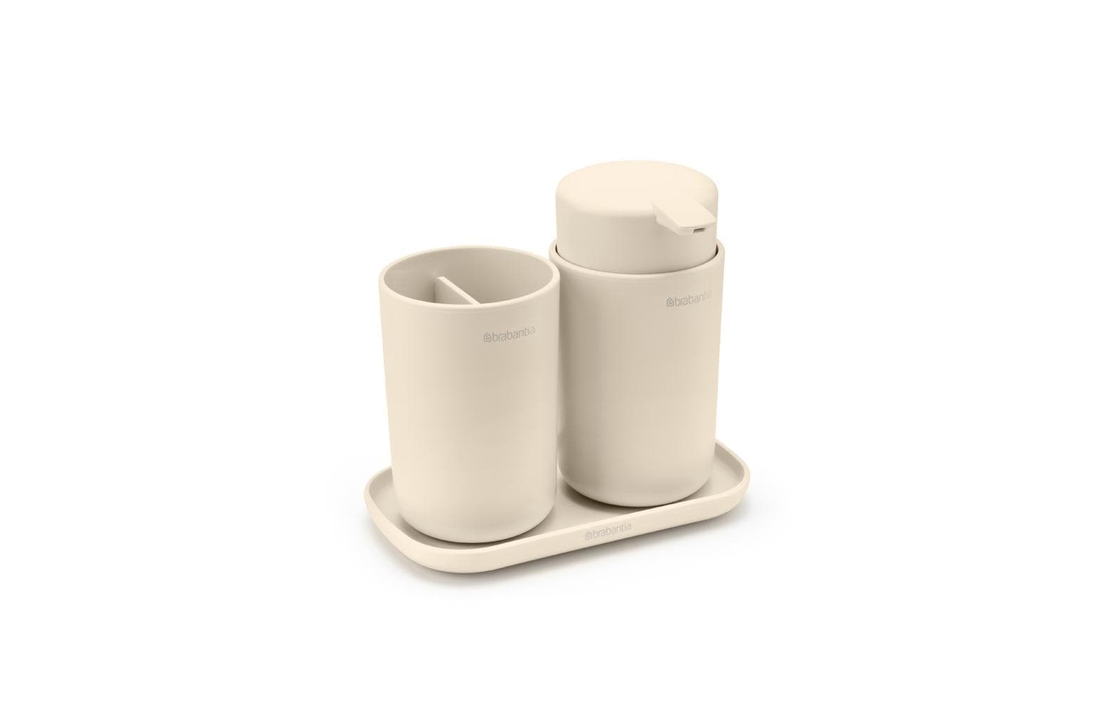 Brabantia Badaccessoire-Set »ReNew Set 250 ml, Beige«