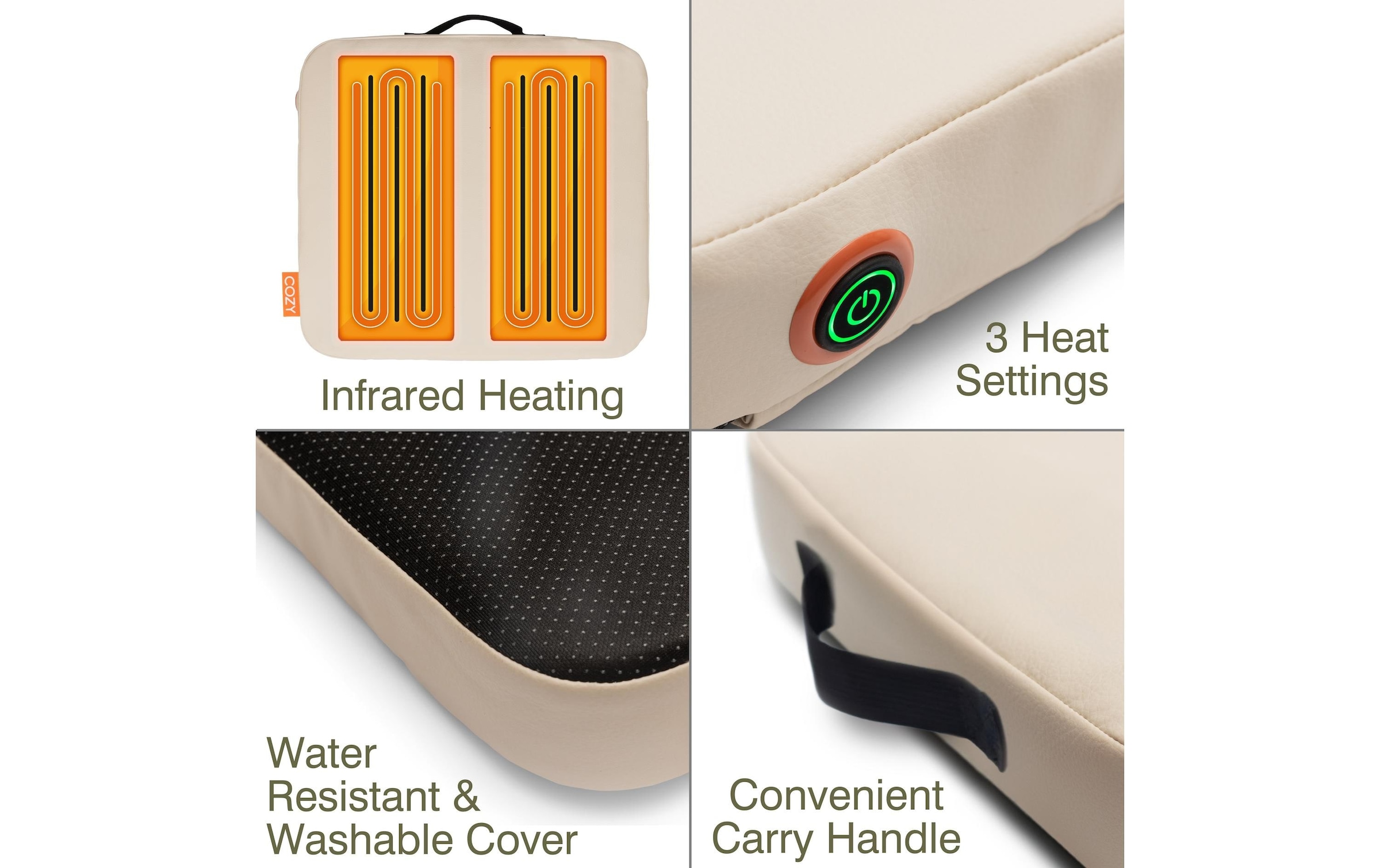 Bodi-Tek Coussin chauffant »Cozy JORD«