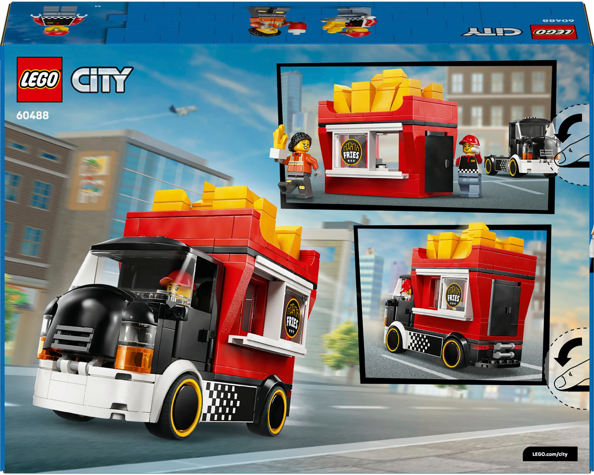 LEGO® Pions de construction »Pommes-Truck (60488), LEGO City« Made in Europe