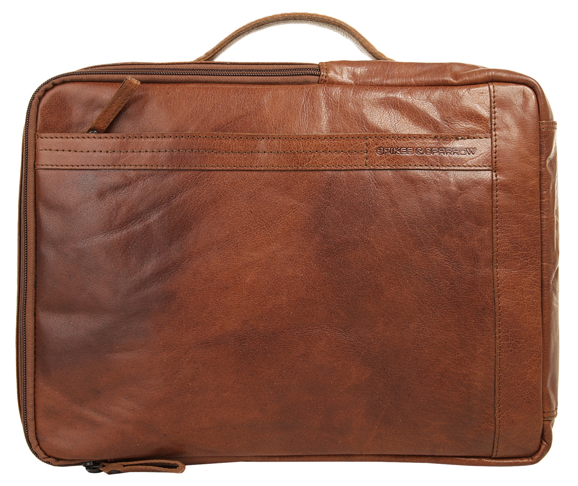Spikes & Sparrow Laptoprucksack, echt Leder