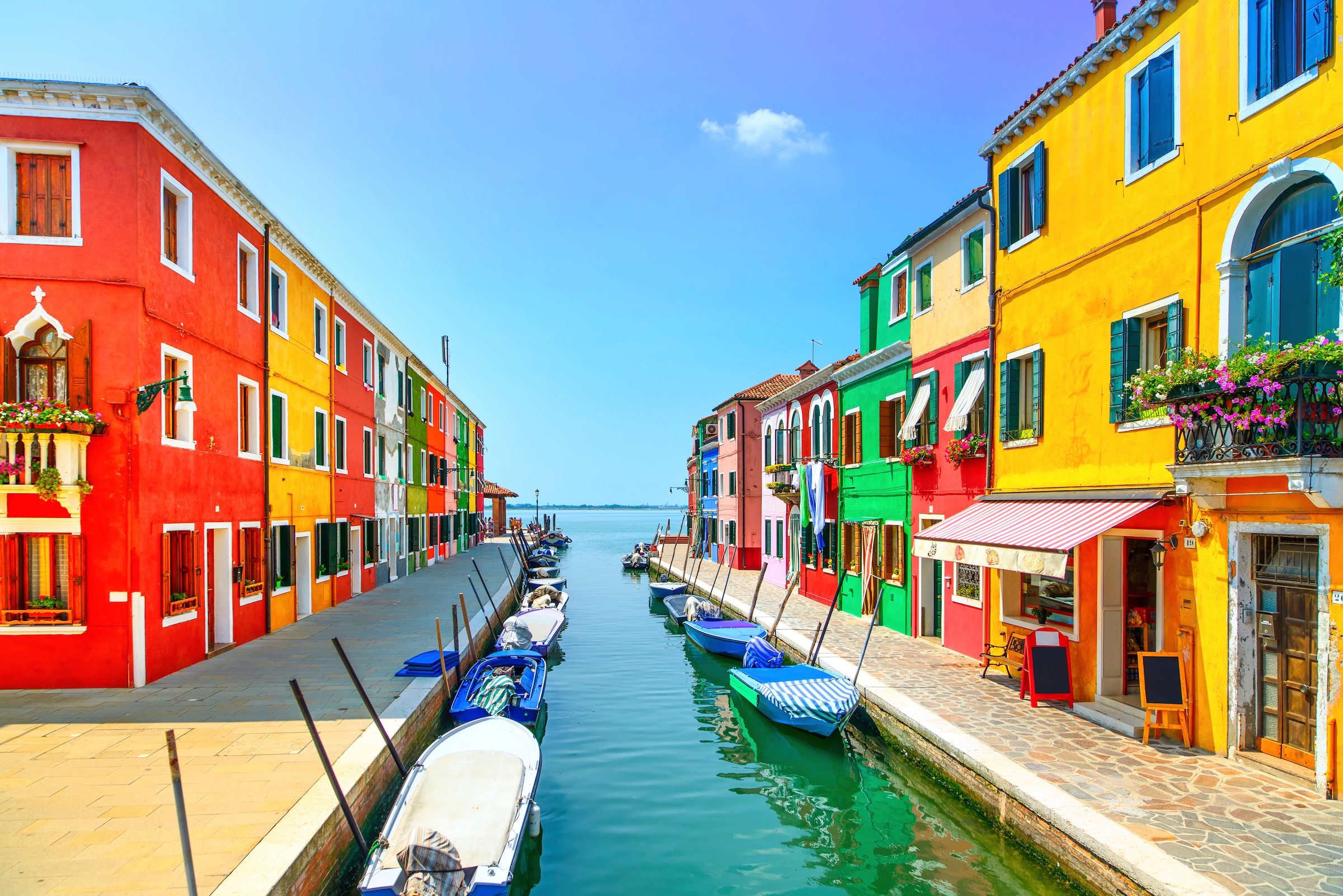Image of Papermoon Fototapete "ALTSTADT-PORTOFINO VENEDIG ROM ITALIEN"
