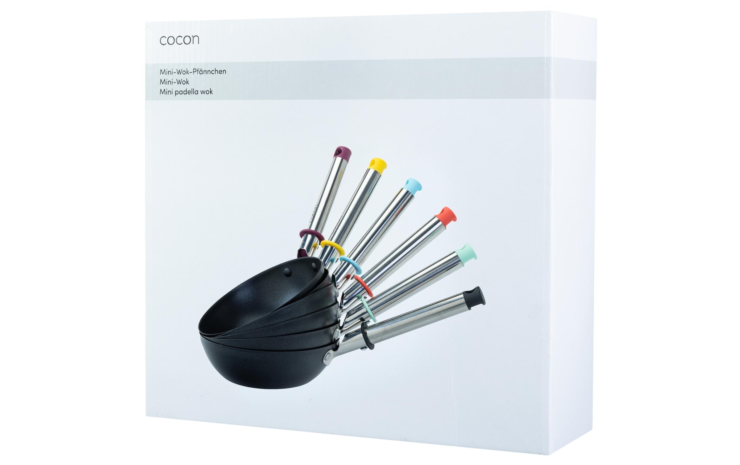 Cocon Wok »für 6 Personen« Set, 6 cuis tlg.
