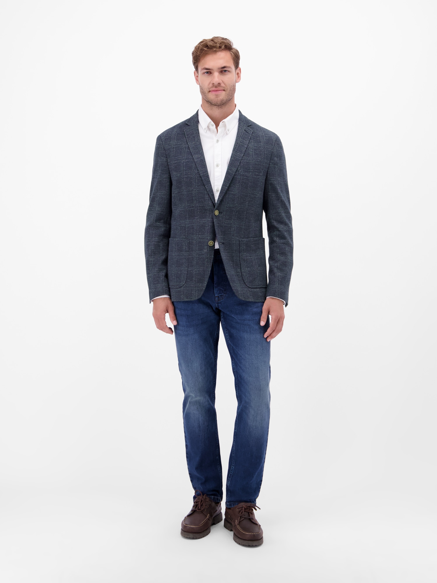 LERROS Veste en jersey »Herren Jerseyblazer, kariert«