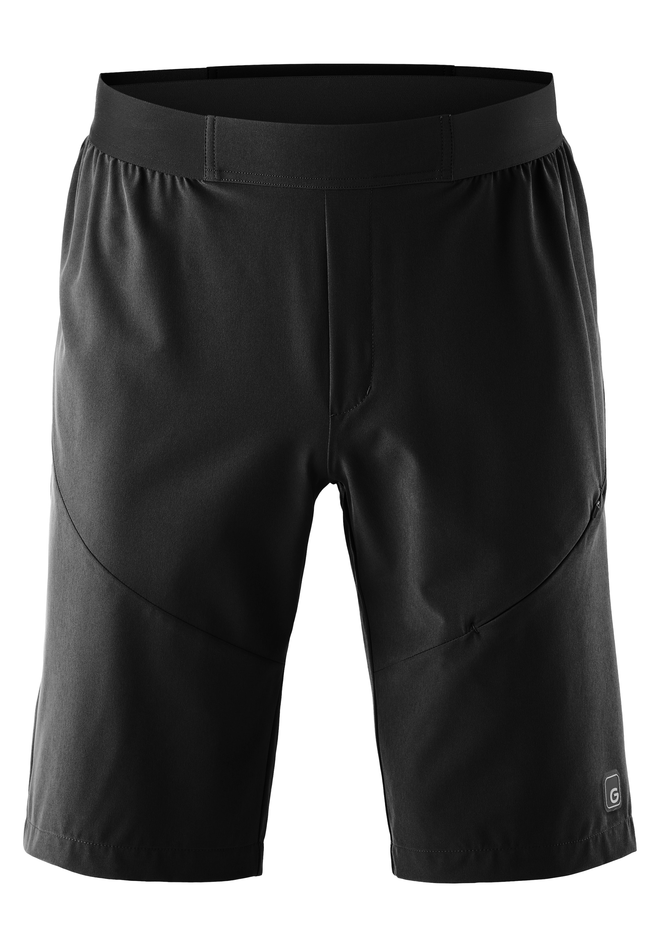 Image of Gonso Fahrradhose "Essential Shorts Light M" Herren Bike-Shorts, leichte Radhose mit elastischem Bund und RV-Tasche