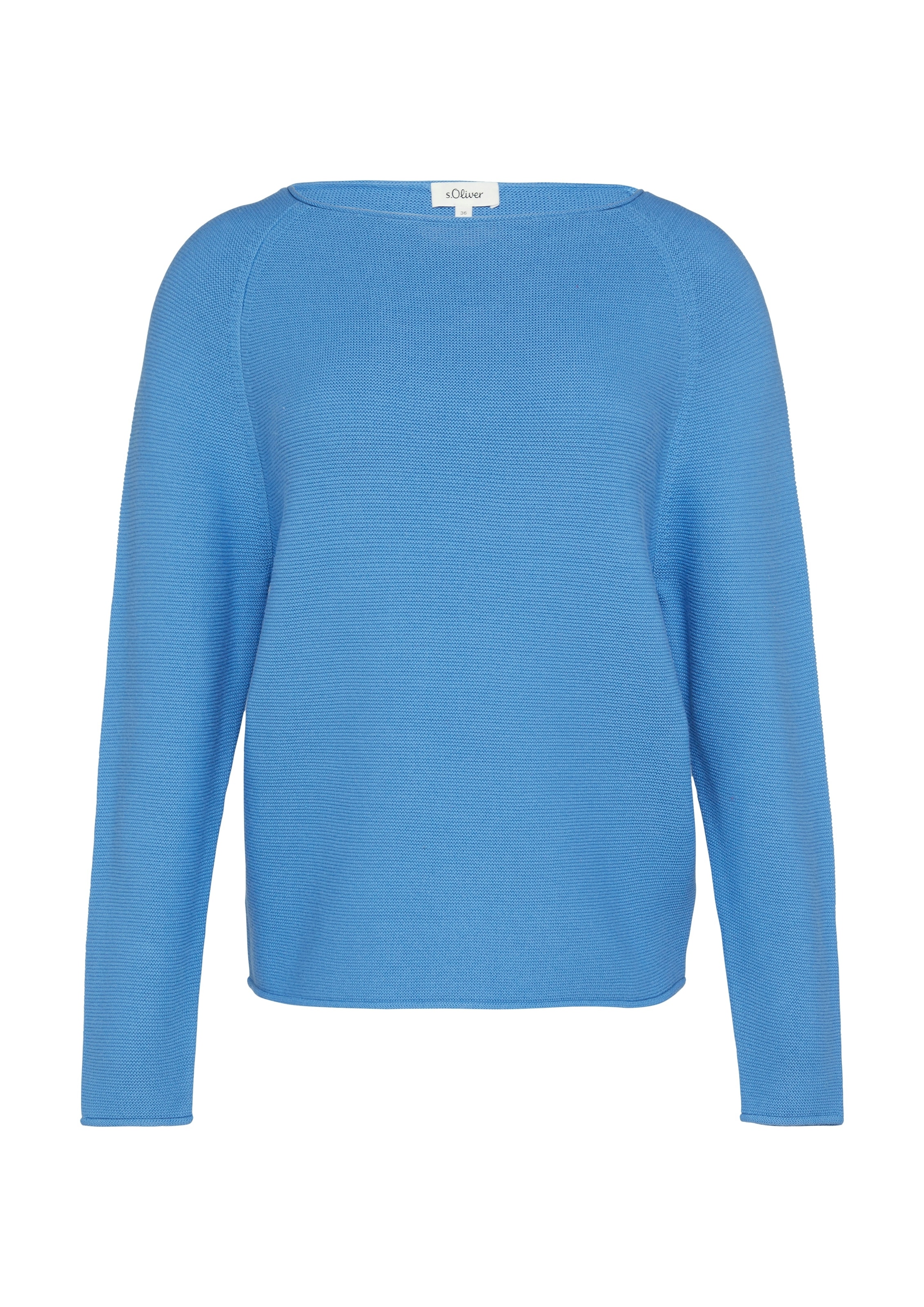 s.Oliver Pull en tricot avec encolure bateau