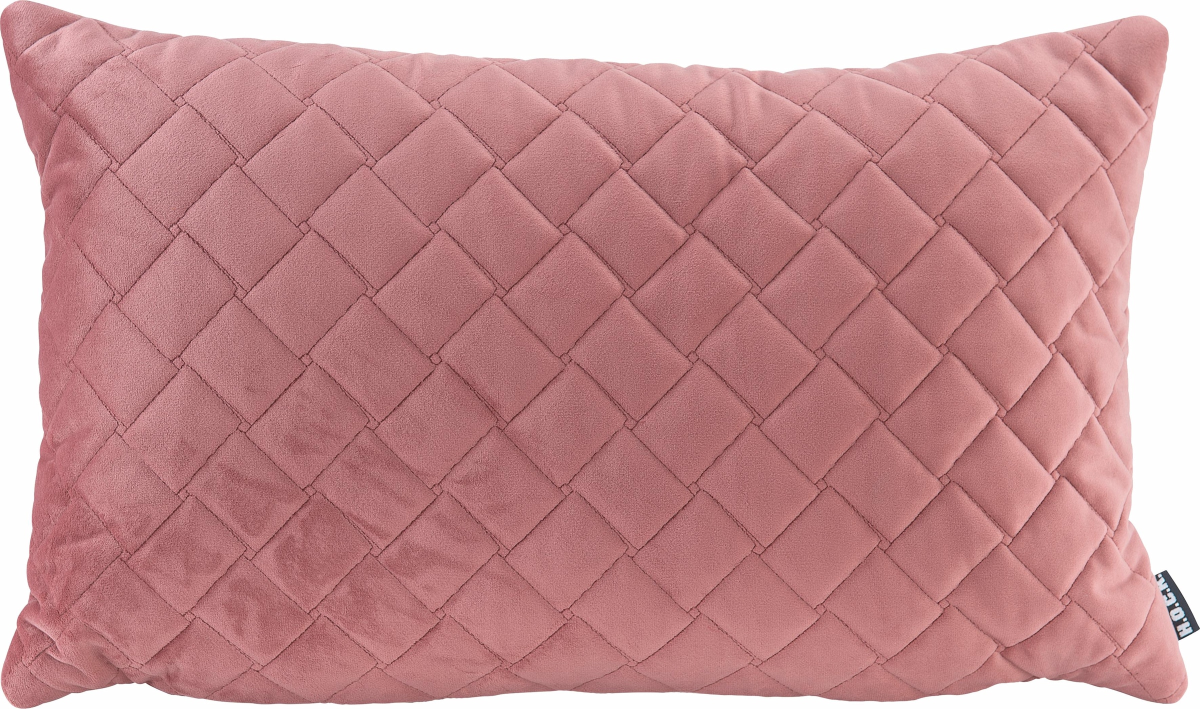 Image of H.O.C.K. Dekokissen "Soft Nobile" mit gestepptem Muster, Kissenhülle mit Füllung, 1 Stück