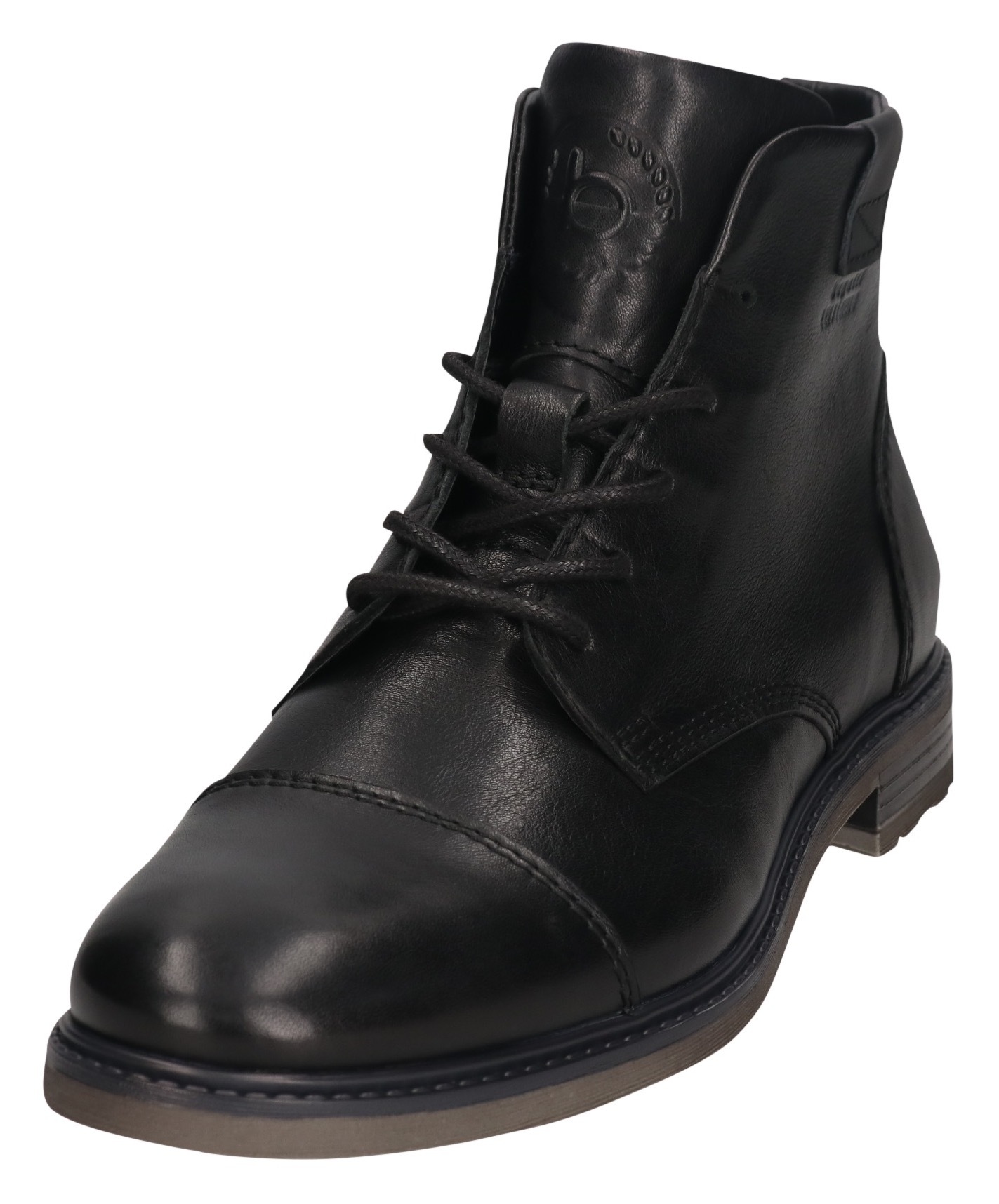 Image of bugatti Schnürboots Stiefel, Schnürstiefelette, Business-Boots mit Reissverschluss