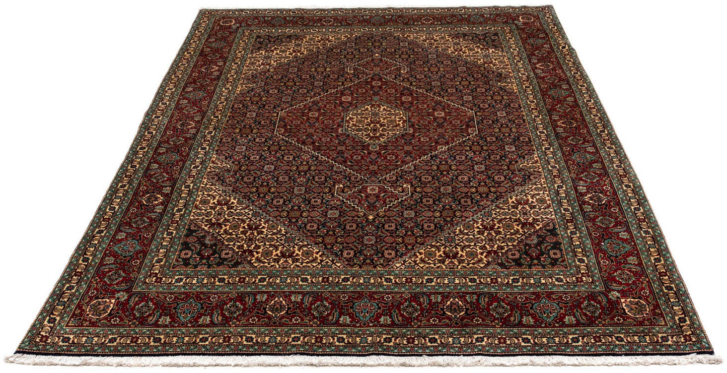 Image of morgenland Hochflor-Läufer »Moud Stark Gemustert Beige 294 x 75 cm«, rechteckig, 1 mm Höhe, Handgeknüpft bei Ackermann Versand Schweiz