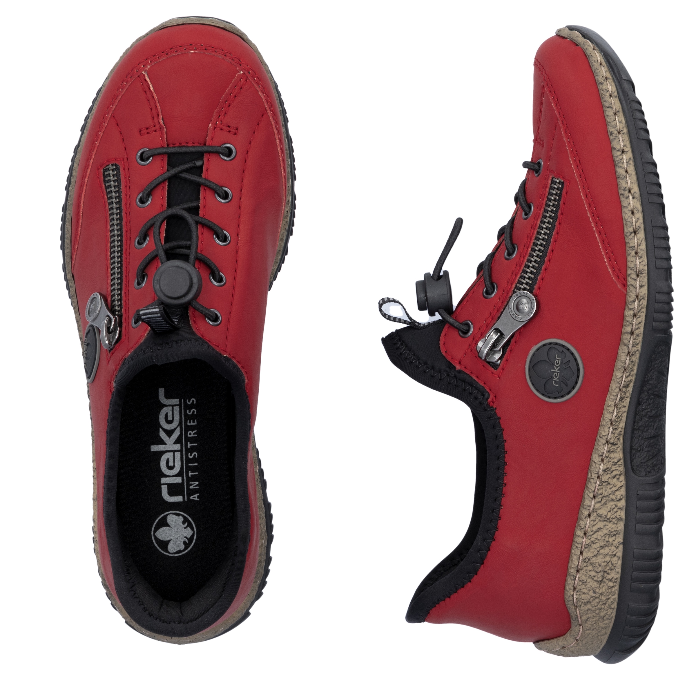 Rieker Baskets slip-on »Ready2GO«  , chaussure à enfiler, chaussure de loisir, chaussure basse avec équipement MemoSoft