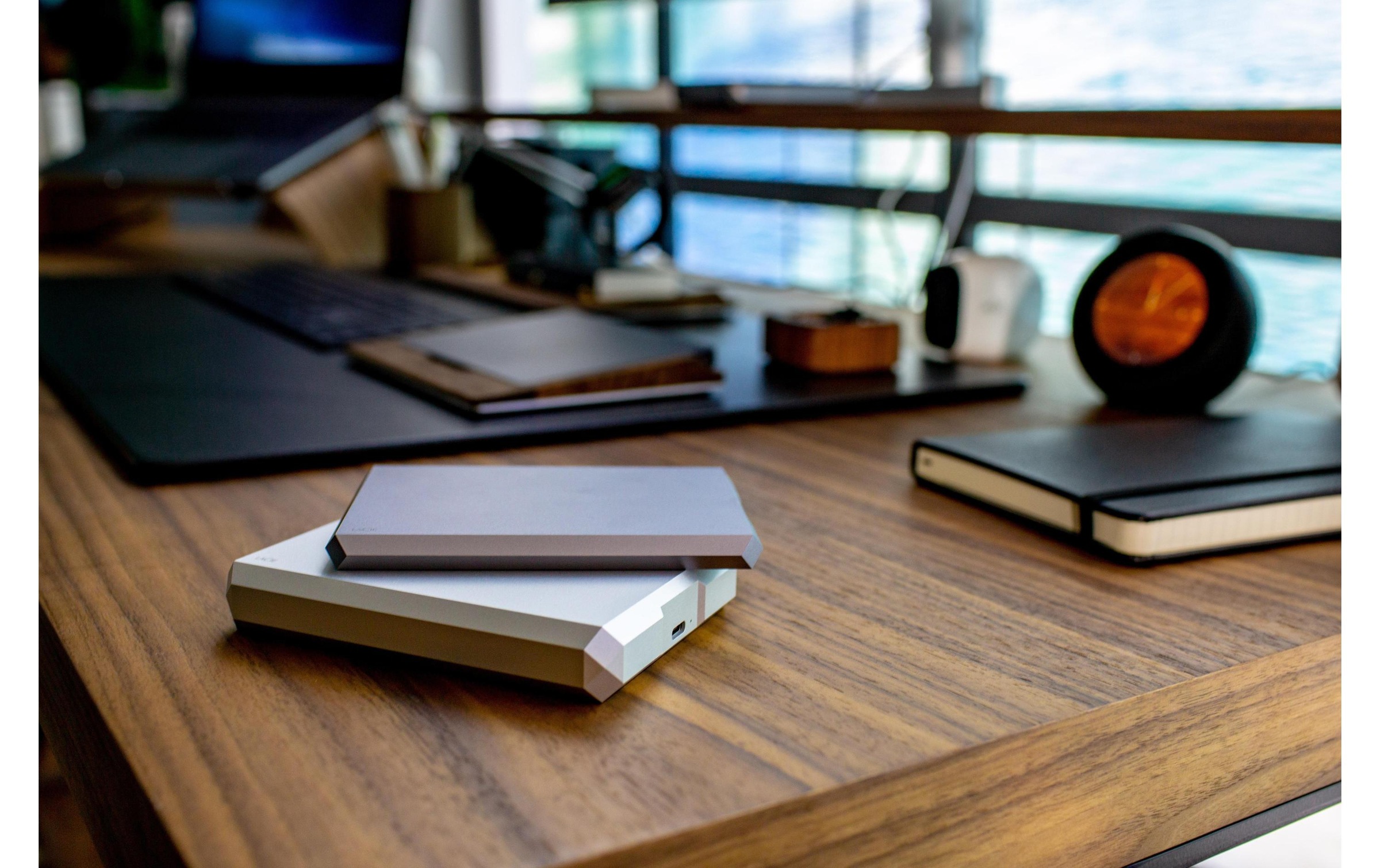 LaCie externe HDD-Festplatte »Mobile Drive 4 TB Moon Silver«