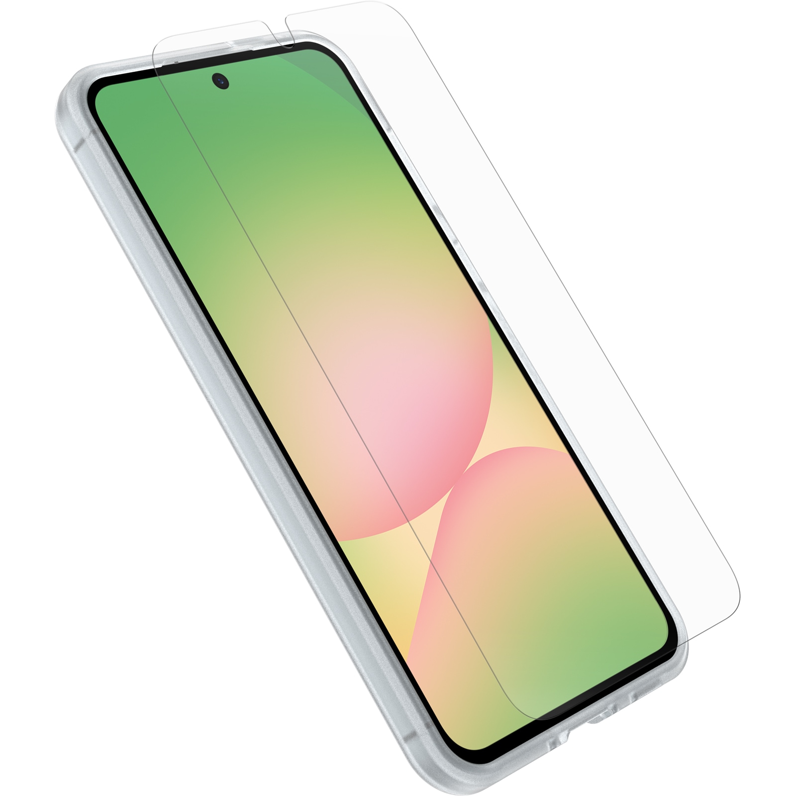 Image of Otterbox Handyhülle "React Series + Glass für Samsung Galaxy A56" Samsung Galaxy A56 5G Backcover, Schutzhülle, Handyschutzhülle, Case, Schutzcase, stossfest