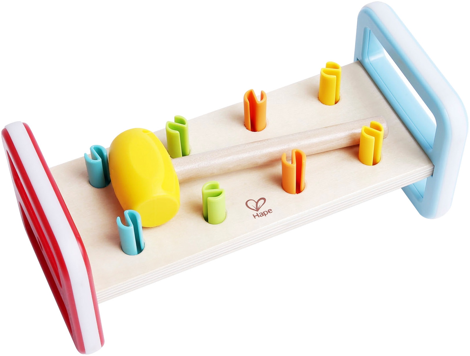 Hape Banc de frappe »Regenbogen-Klopfbank«