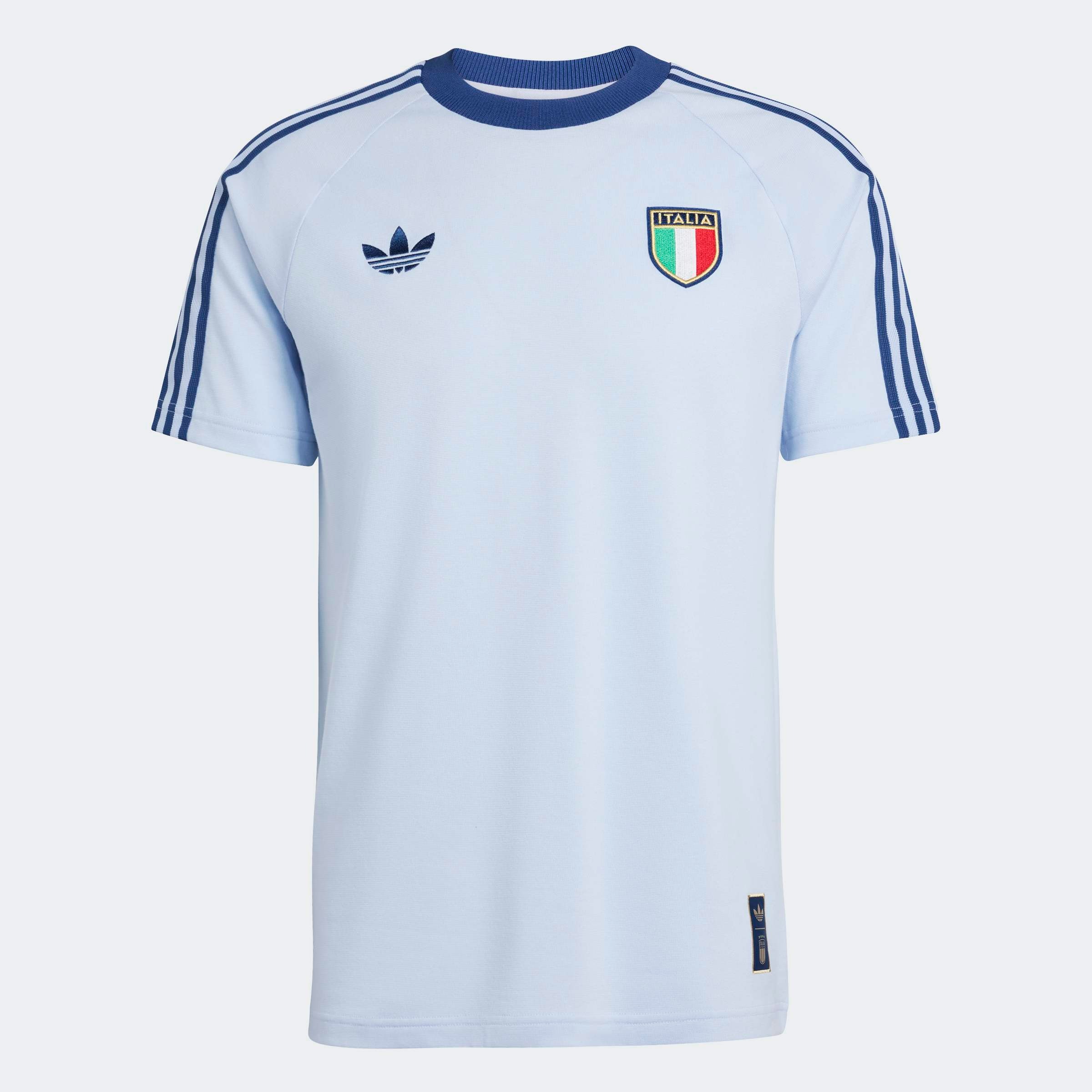 adidas Performance T-shirt »ITALIEN ORIGINALS« style sportif, sans fermeture, en coton