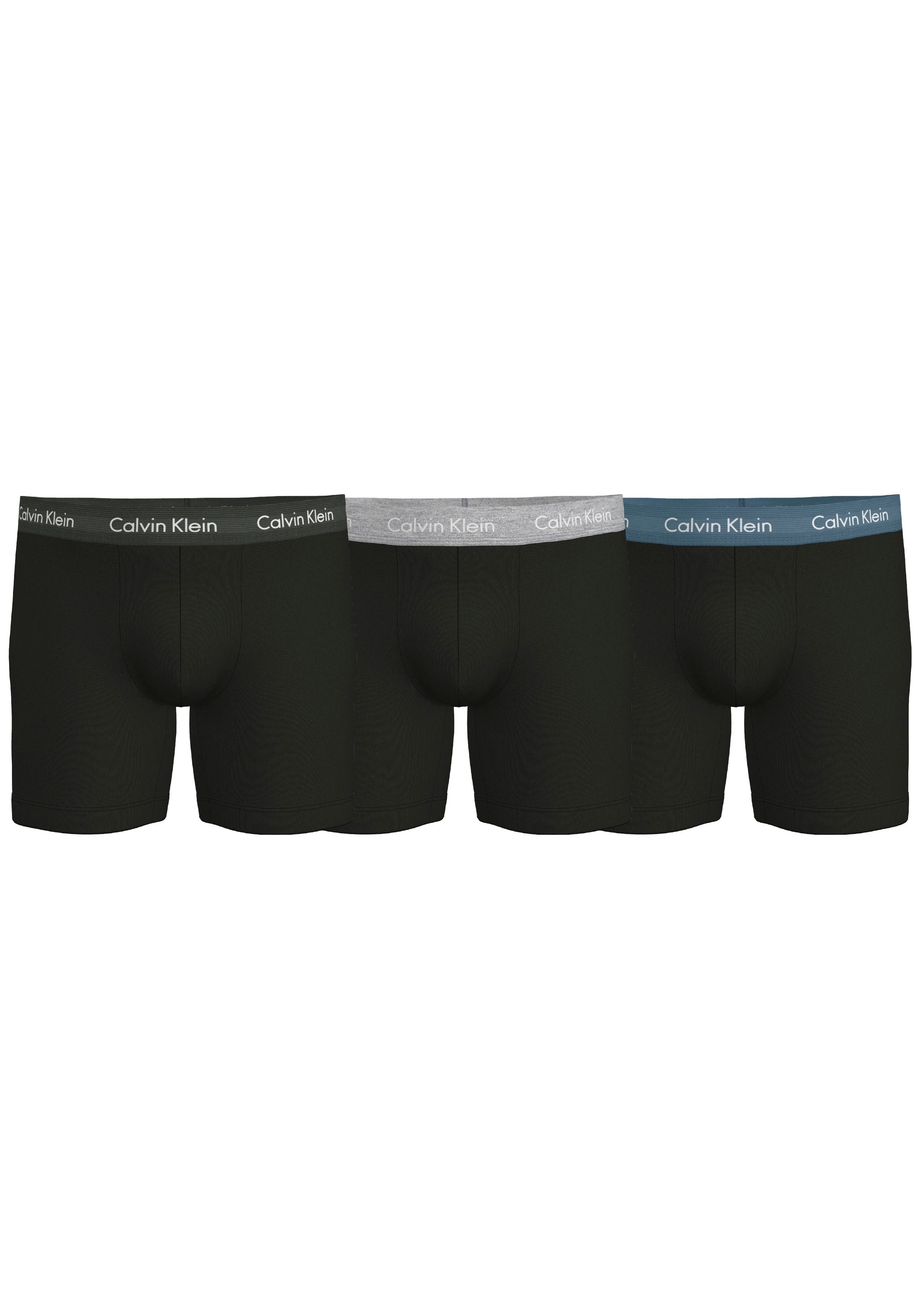 Image of Calvin Klein Boxershorts, (Packung, 3 St., 3er-Pack), mit verlängerten Beinen bei Ackermann Versand Schweiz