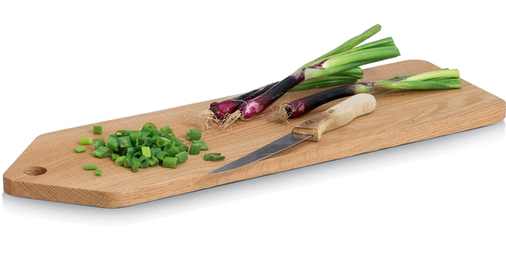 Zeller Present Servierbrett »Schneide-/Servierbrett, Eiche« Schneidebrett, natürliches Material