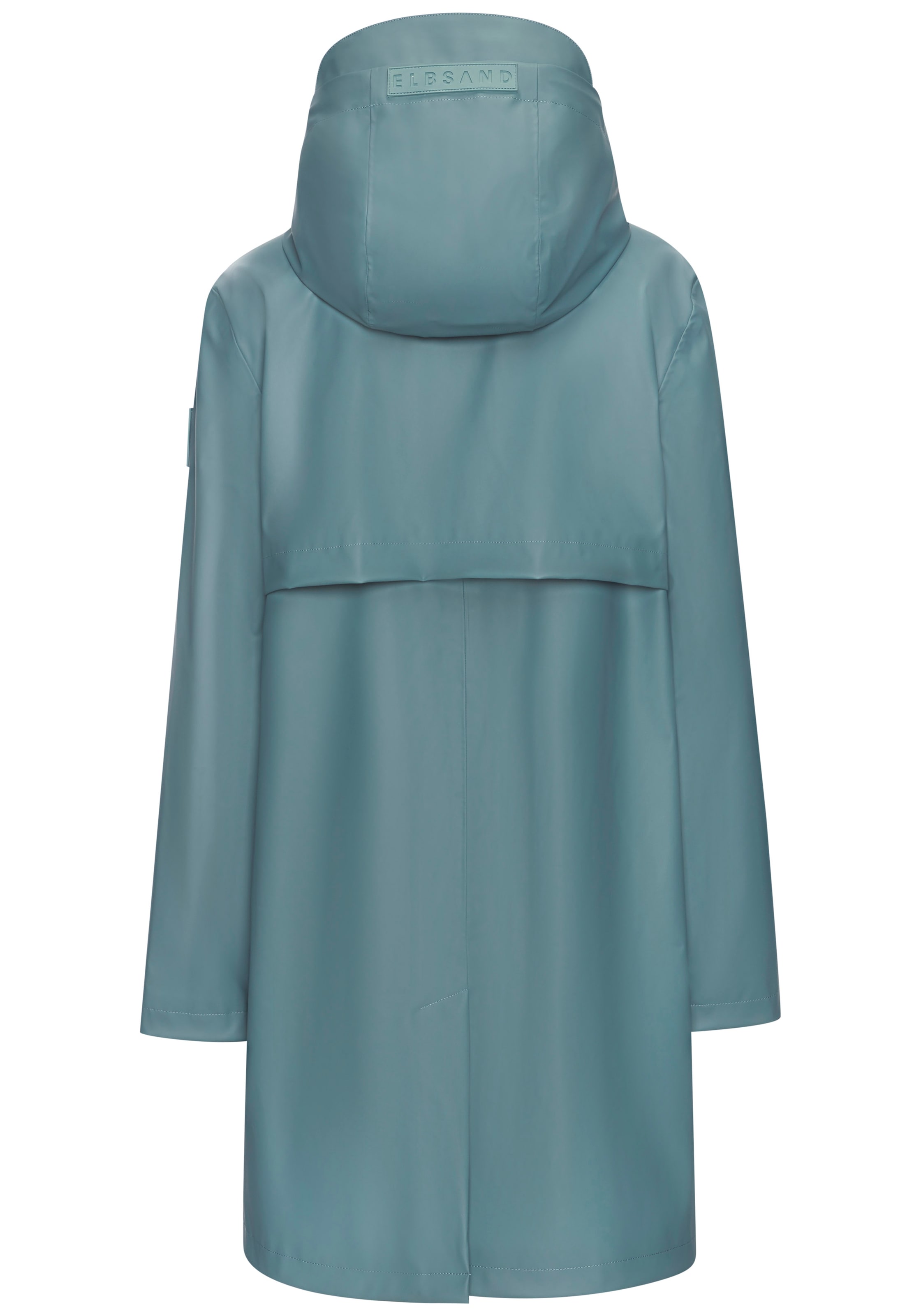 Elbsand Veste de pluie mit Kapuze Mesh-Einsatz unter der Rückenpasse für ausreichende Belüftung