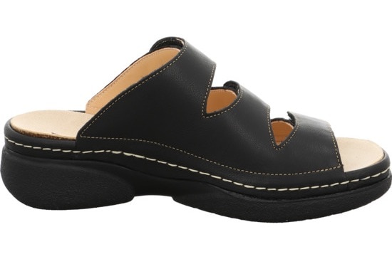 Think! Pantolette »CAMBIO«, Blockabsatz, Sommerschuh, Schlappen mit Wechselfussbett