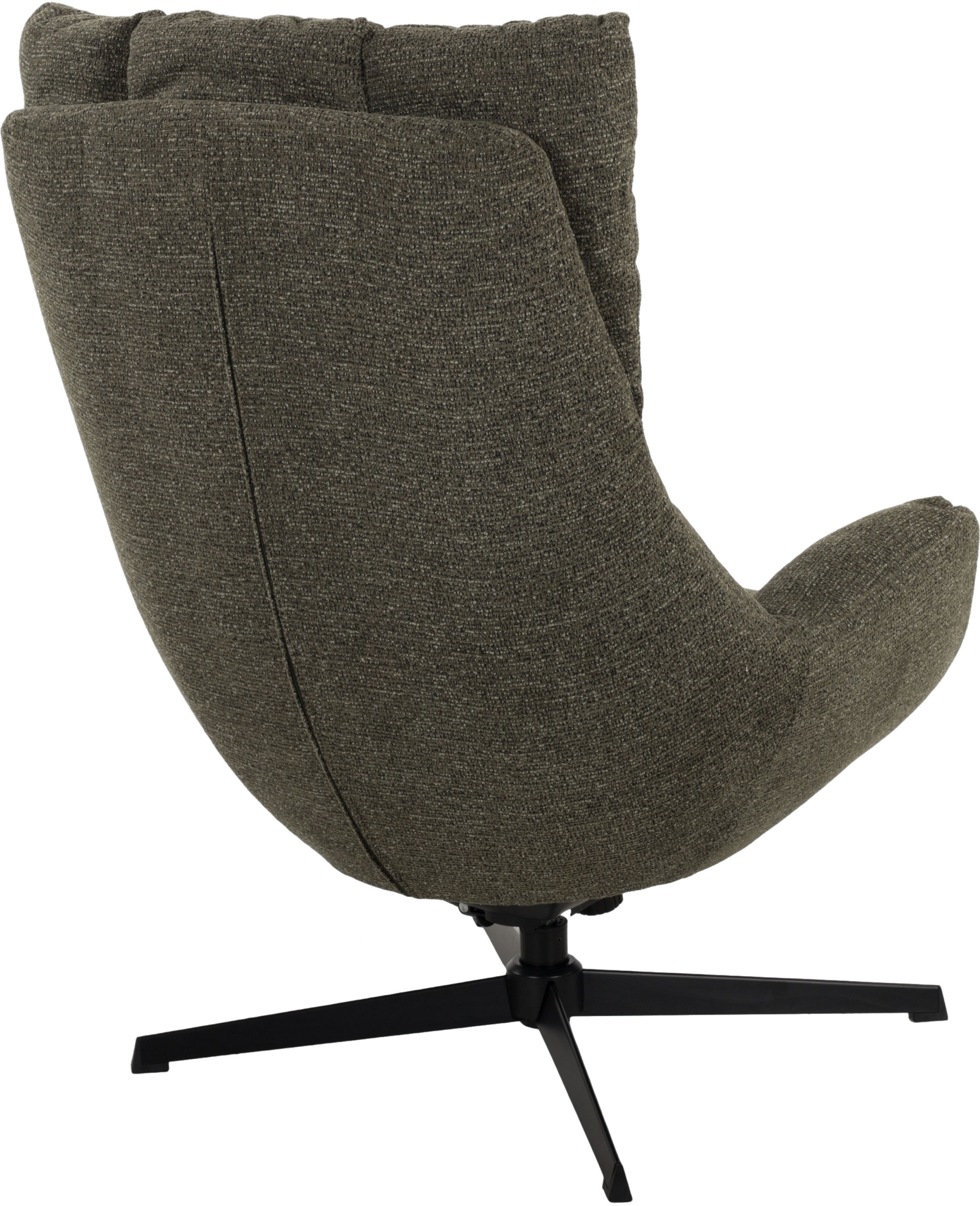 Duo Collection Fauteuil de relaxation »Pruna« pivotant à 360° avec fonction de retour, mécanisme basculant, incl. tabouret