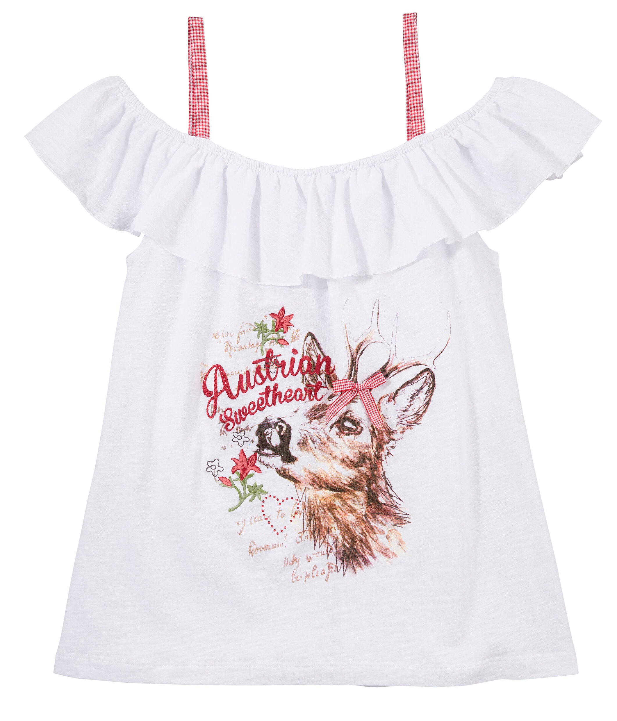 Image of Andreas Gabalier Kollektion Trachtentop, Damen im Carmenlook bei Ackermann Versand Schweiz