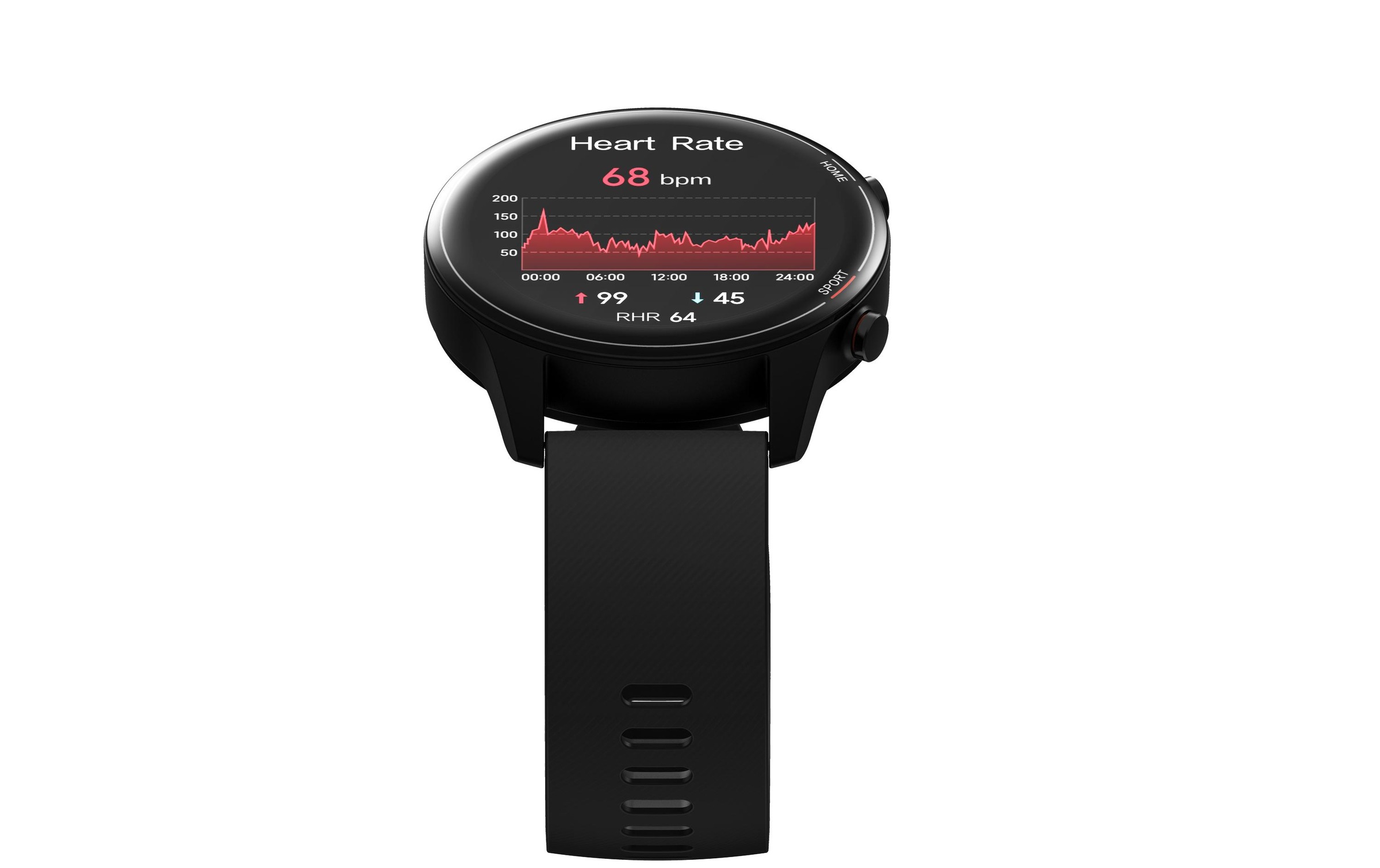 Xiaomi Smartwatch »Watch Schwarz«, (3,53 cm / 1,39 Zoll),)