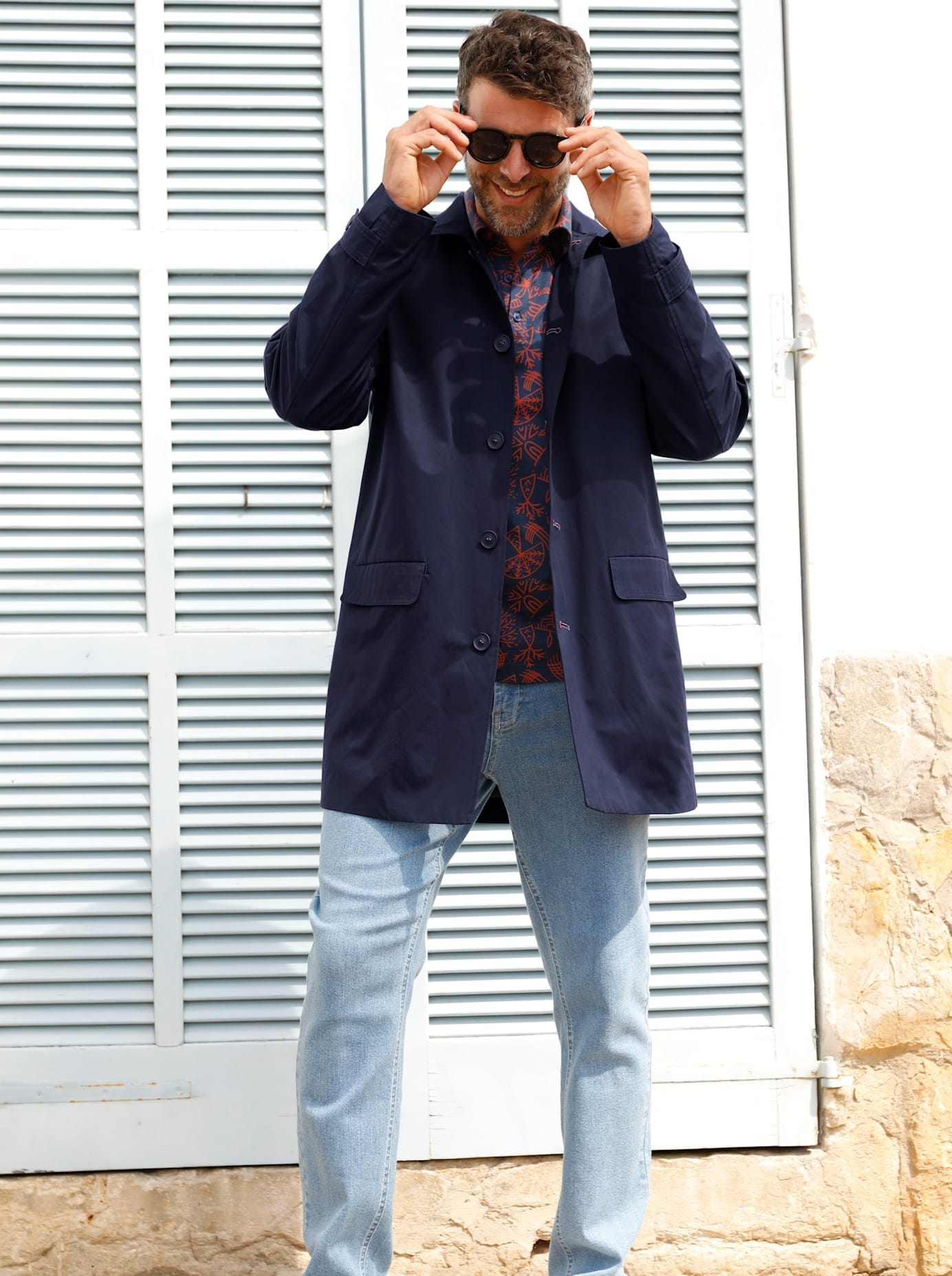 Image of Marco Donati Arbeitsjacke ohne Kapuze