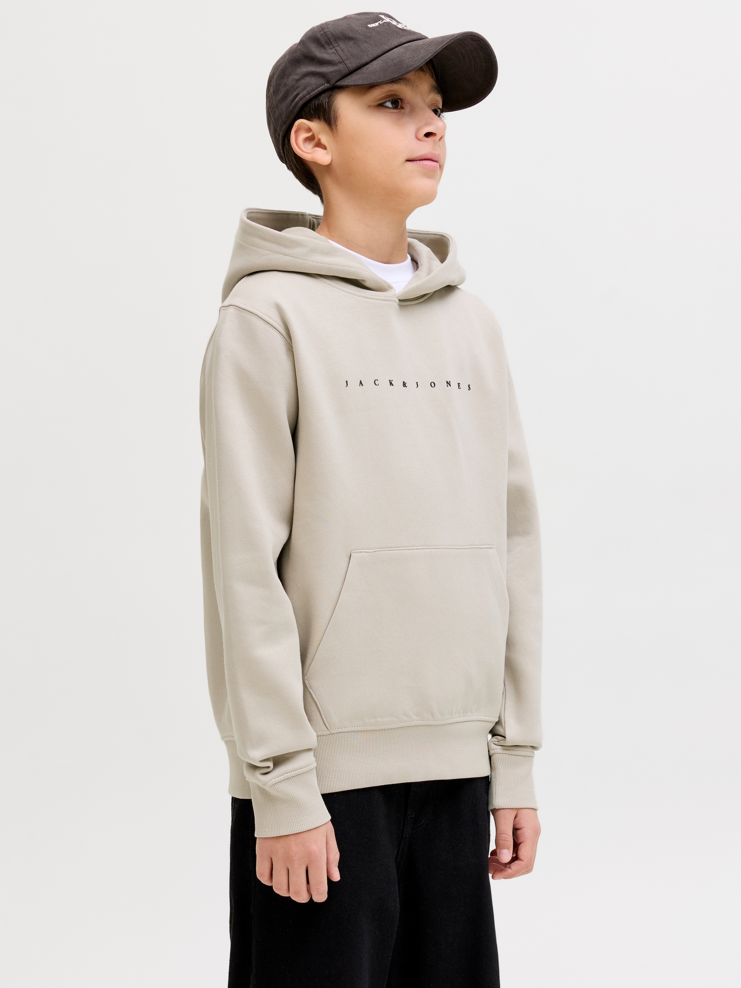 Jack & Jones Junior Sweat à capuche »JJESTAR JJ SWEAT HOOD NOOS JNR«, Baumwollmischung, relaxed fit

