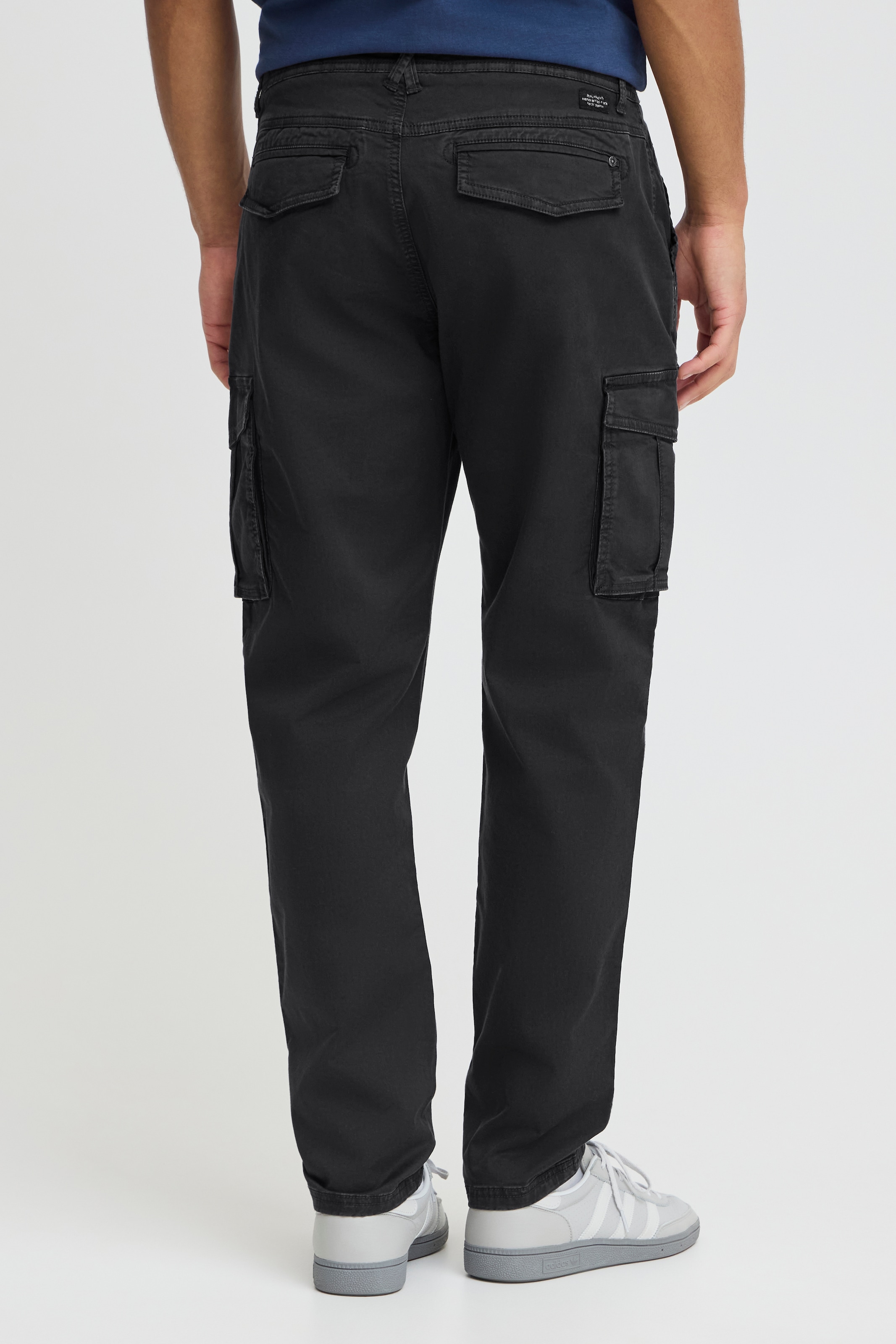 Blend Pantalon cargo »BHMORGAN-Cargopant«  en mélange de coton avec élasthanne, Straight Fit, longueur cheville