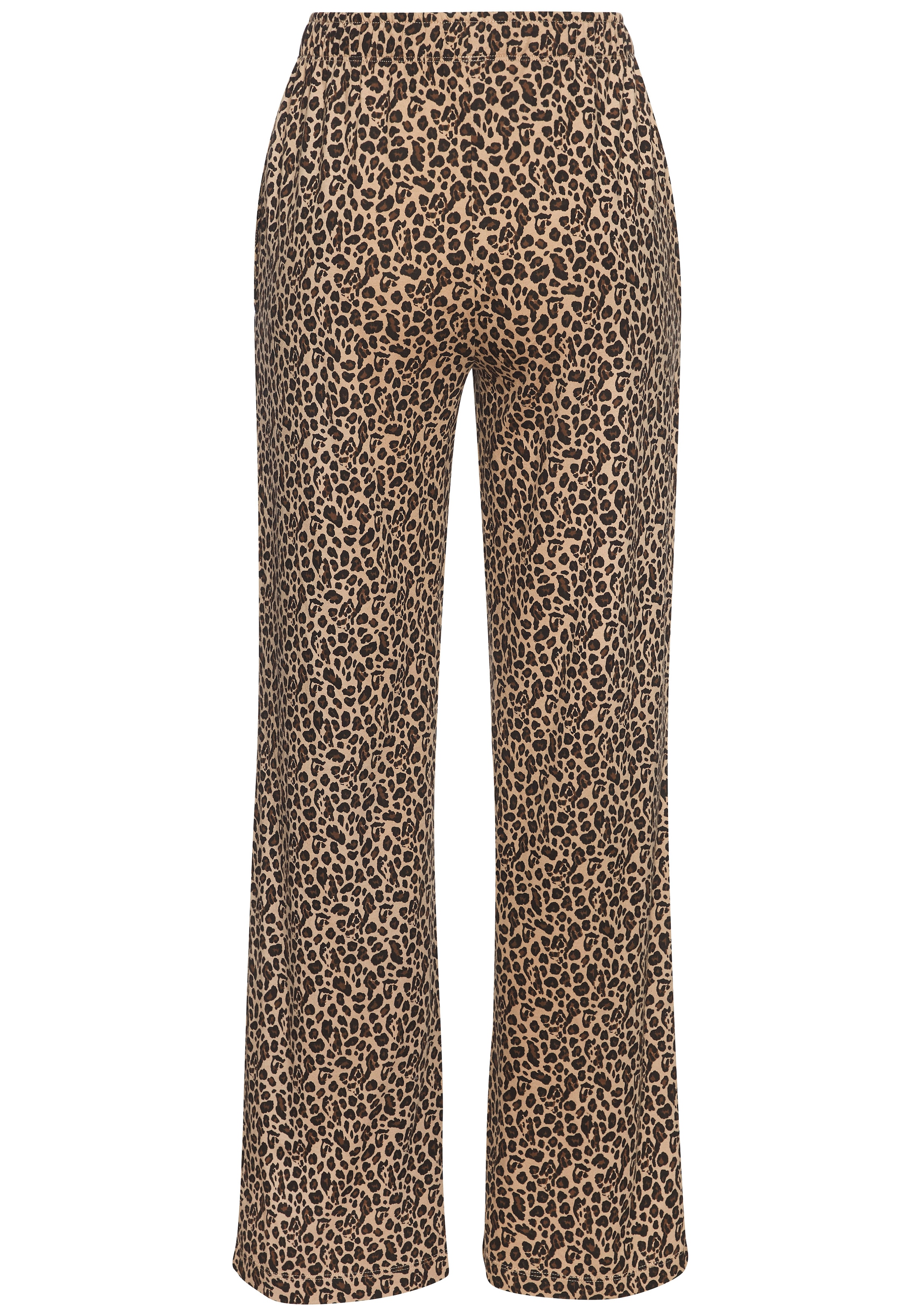 s.Oliver Pyjamahose  mit weitem Bein